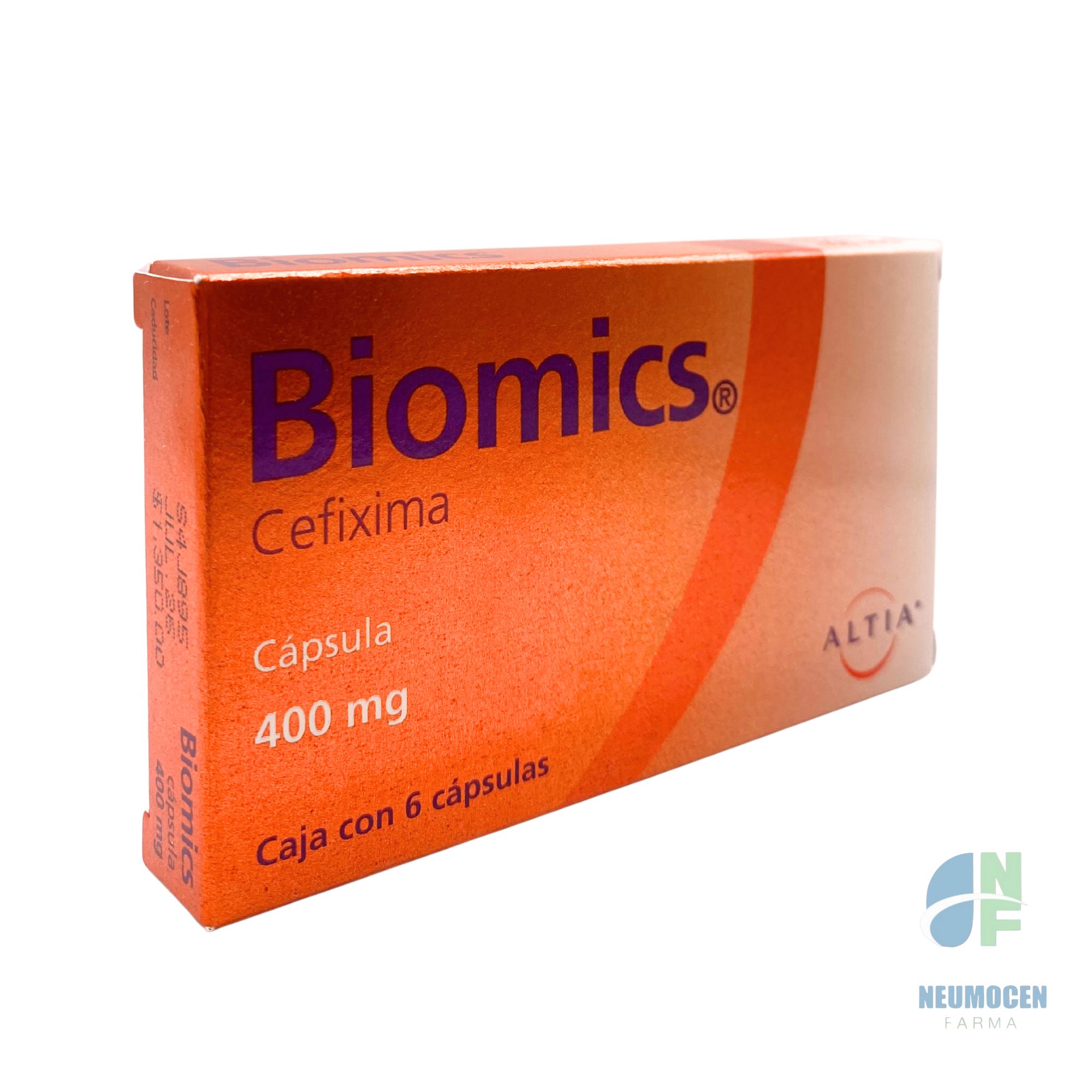 Presentación en caja con 6 cápsulas