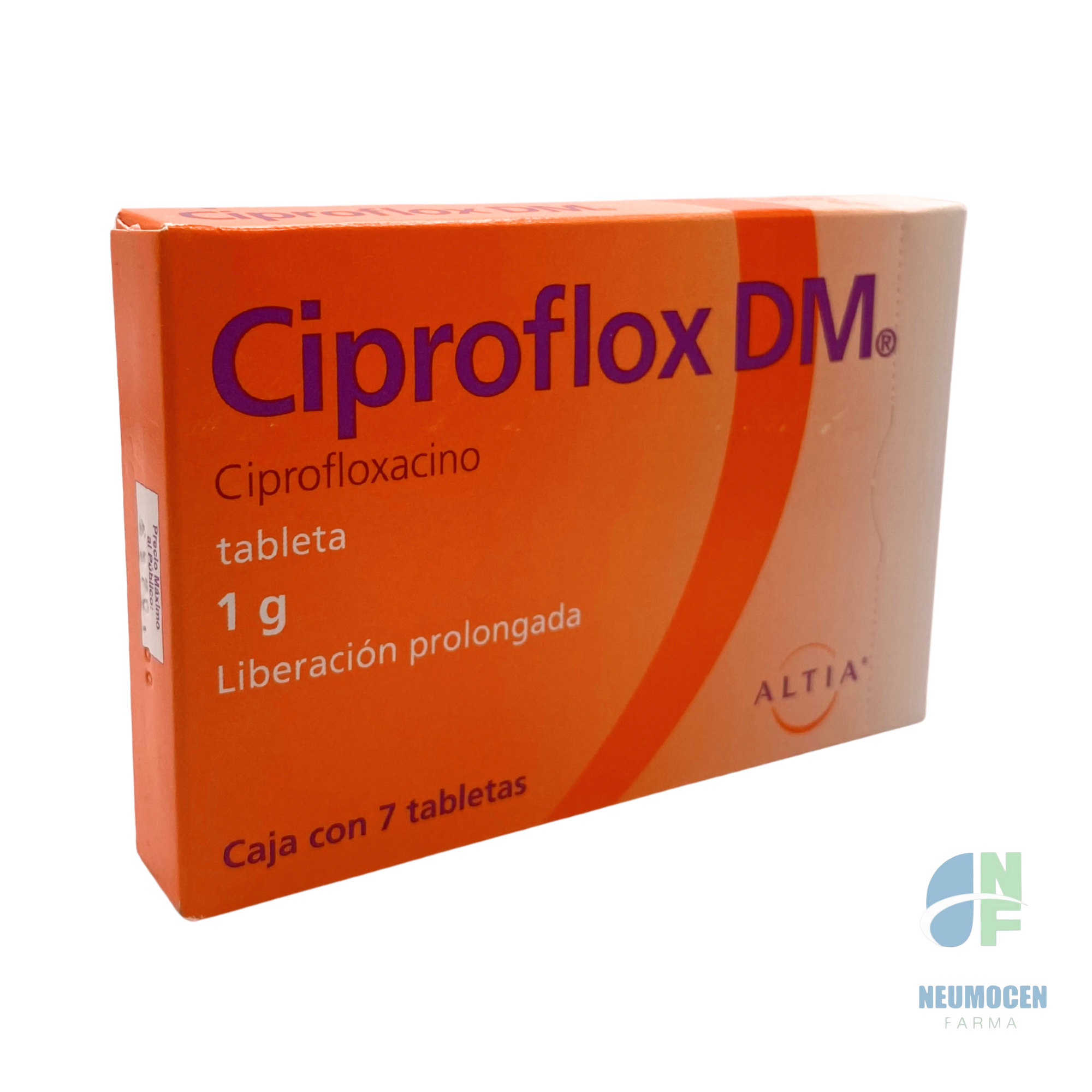 Presentación en caja con 7 tabletas