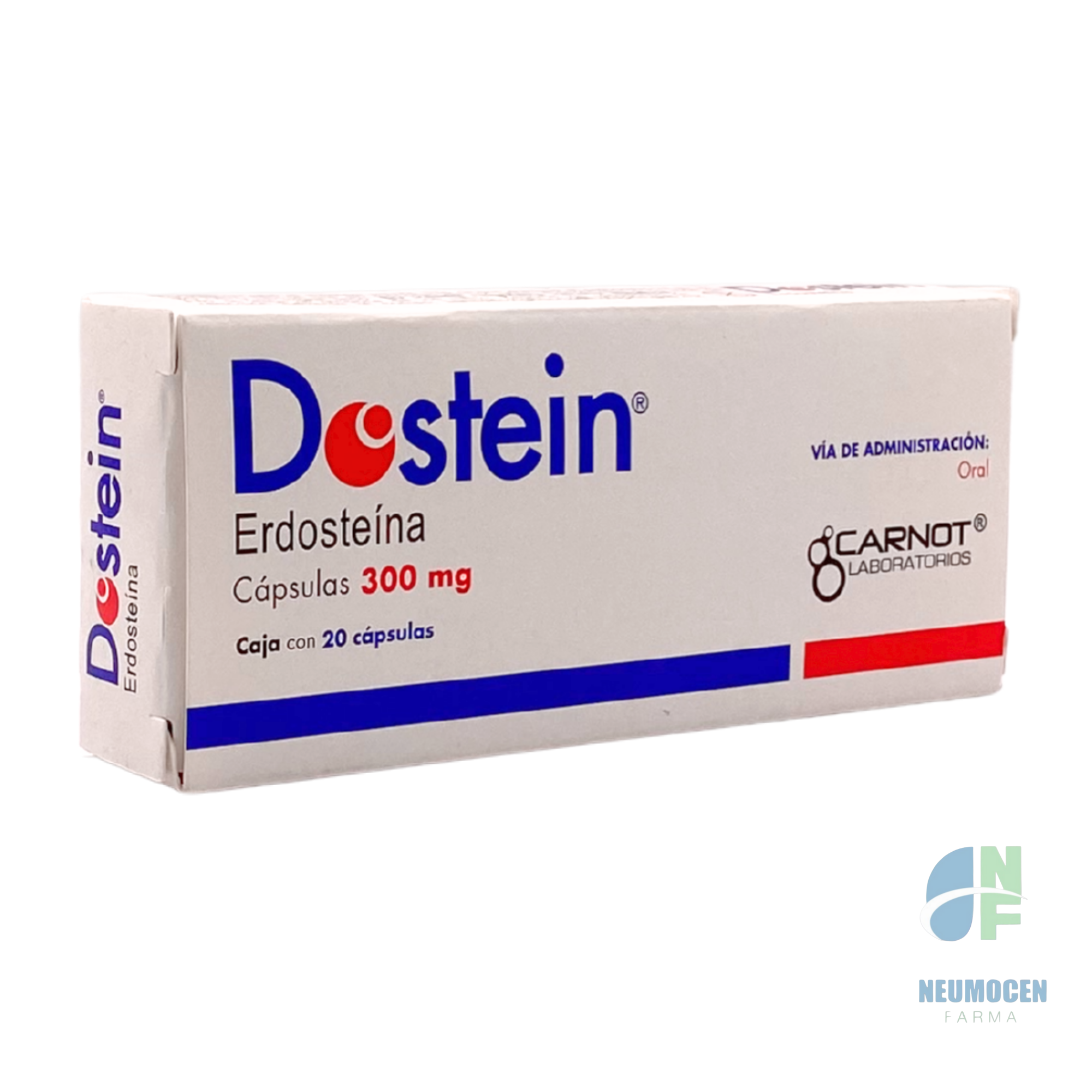 Presentación en caja con 20 cápsulas