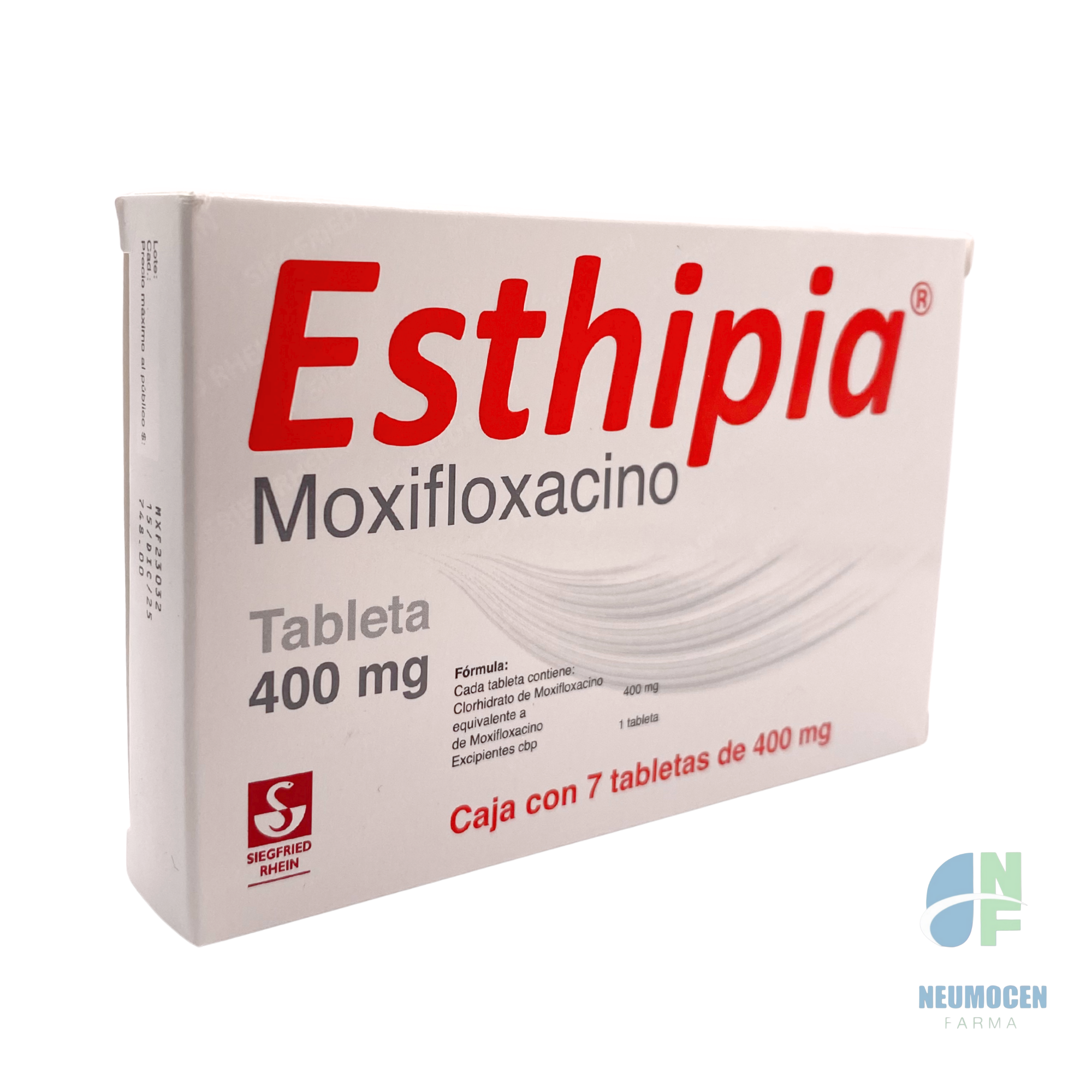 Presentación en caja con 7 tabletas