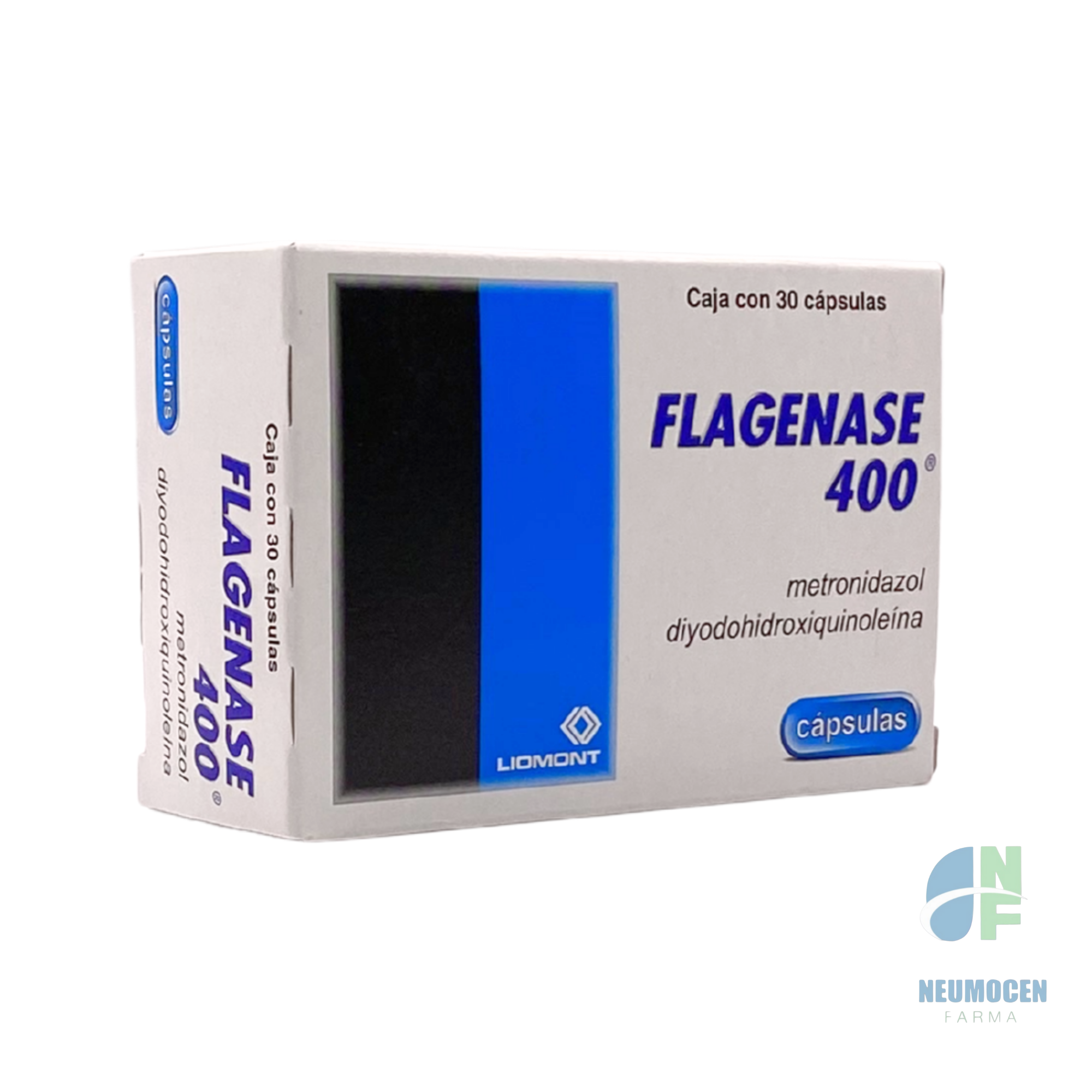 Presentación en caja con 30 cápsulas