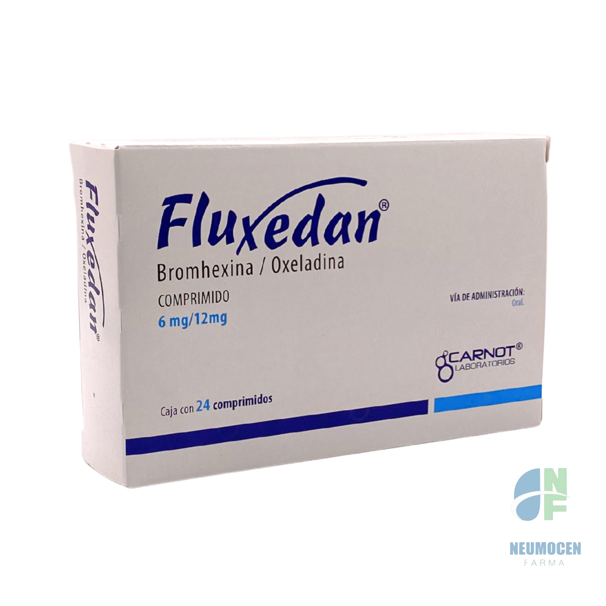 Presentación en caja con 24 comprimidos