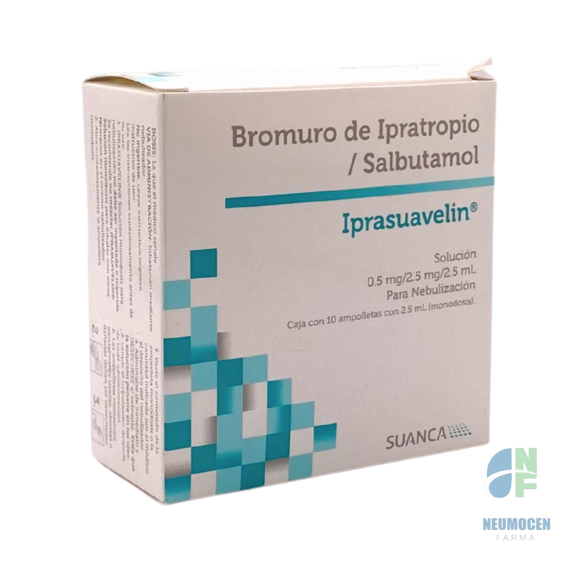 Caja con 10 ampolletas con 2.5 ml (monodosis)