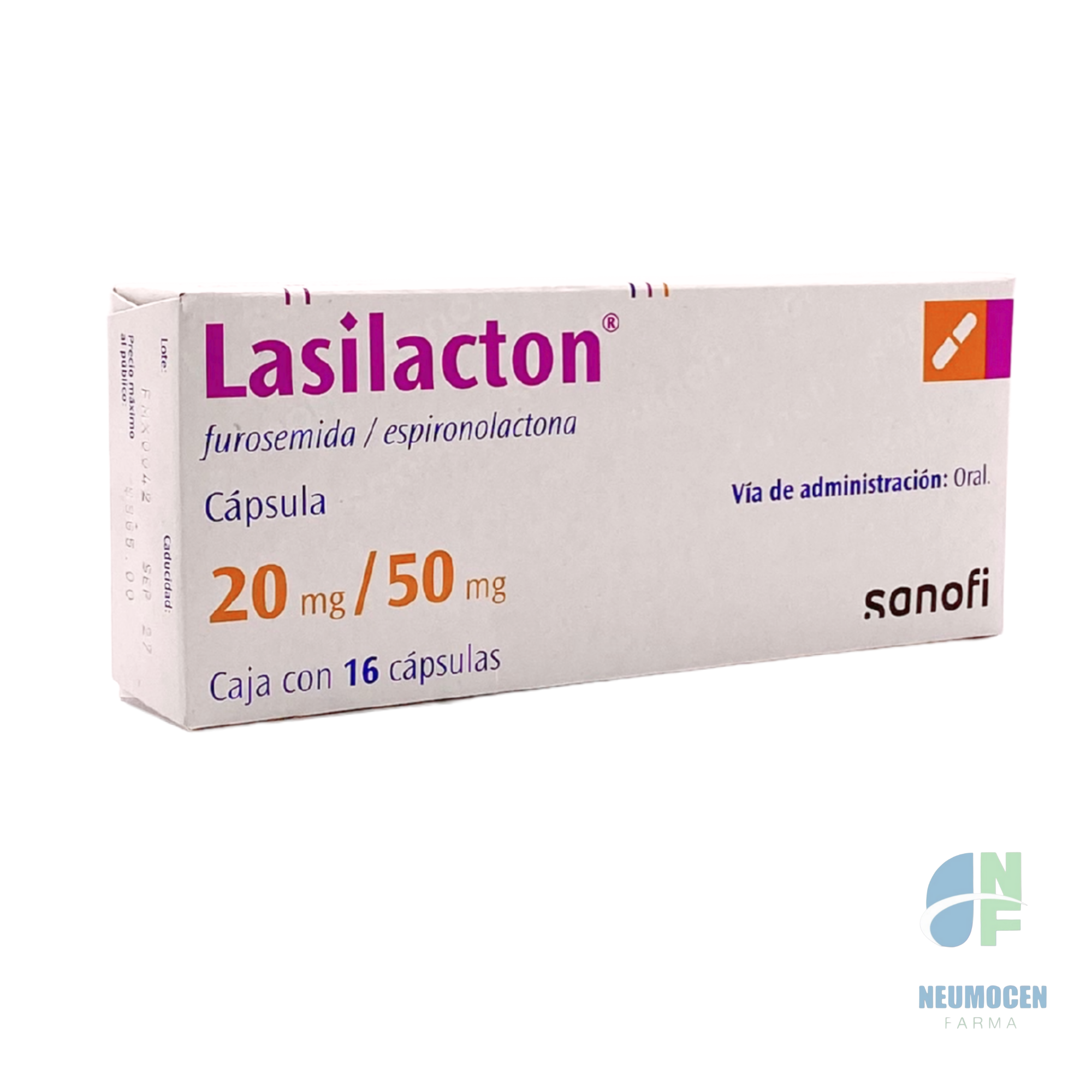 Presentación en caja con 16 cápsulas