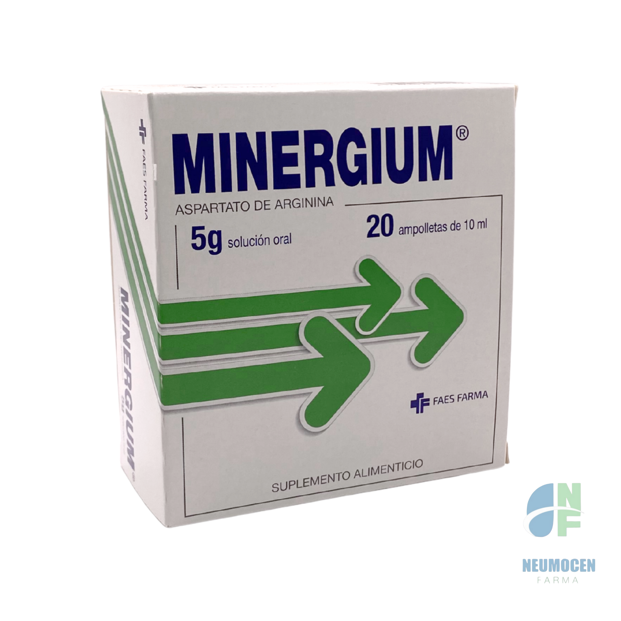 Caja con 20 ampolletas de 10 ml