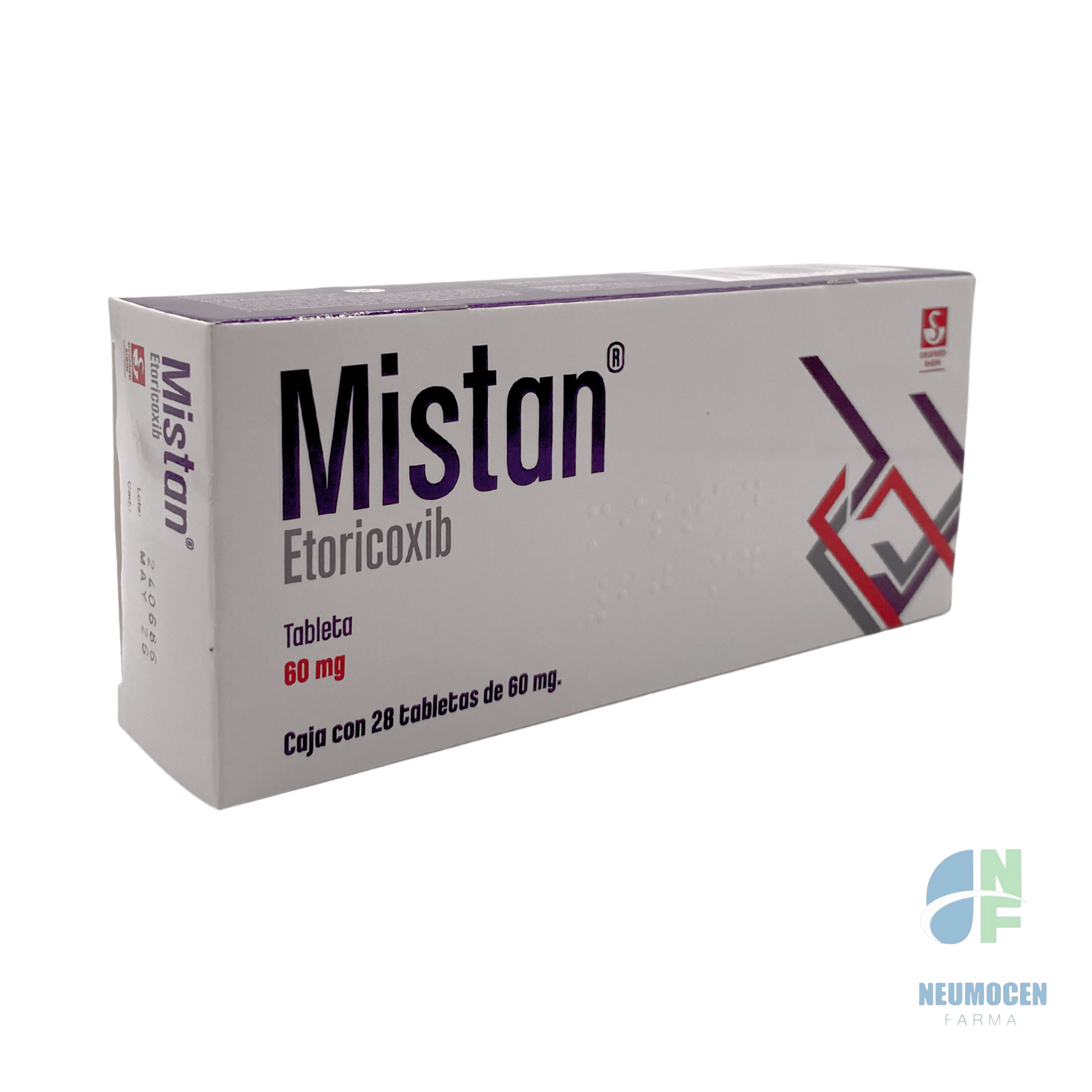 Presentación en caja con 28 tabletas