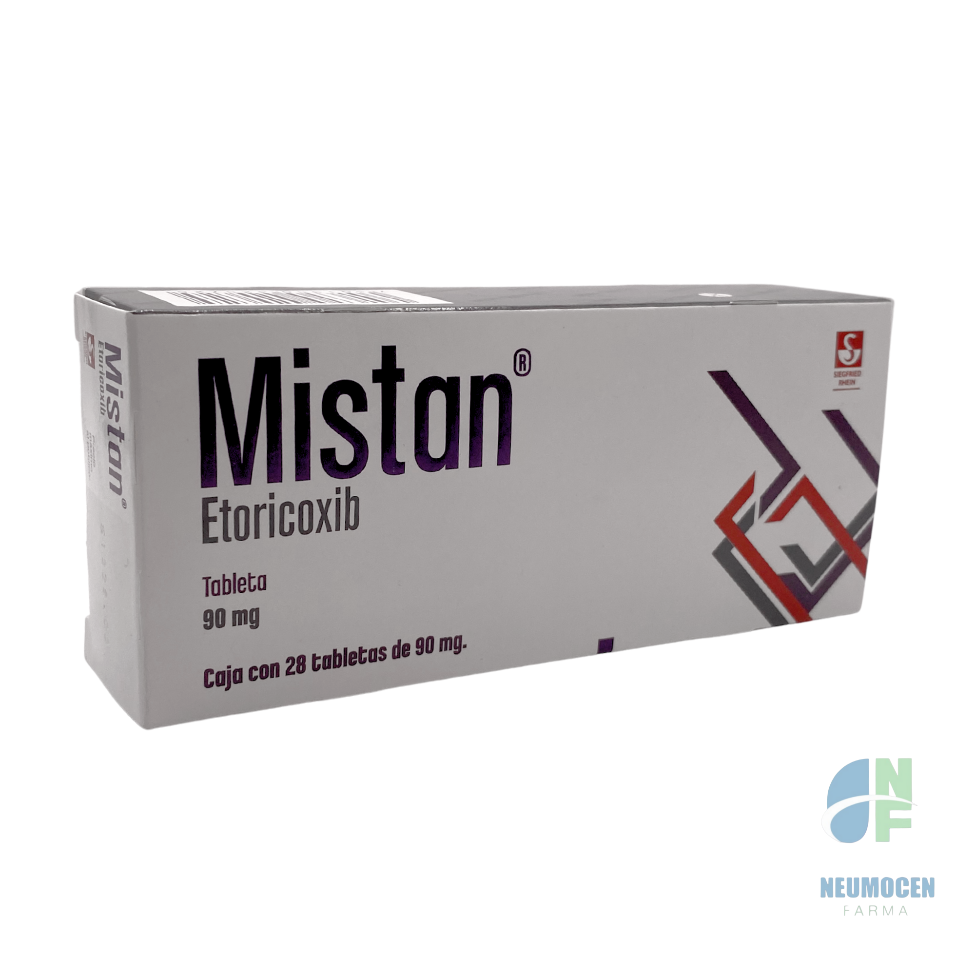 Presentación en caja con 28 tabletas