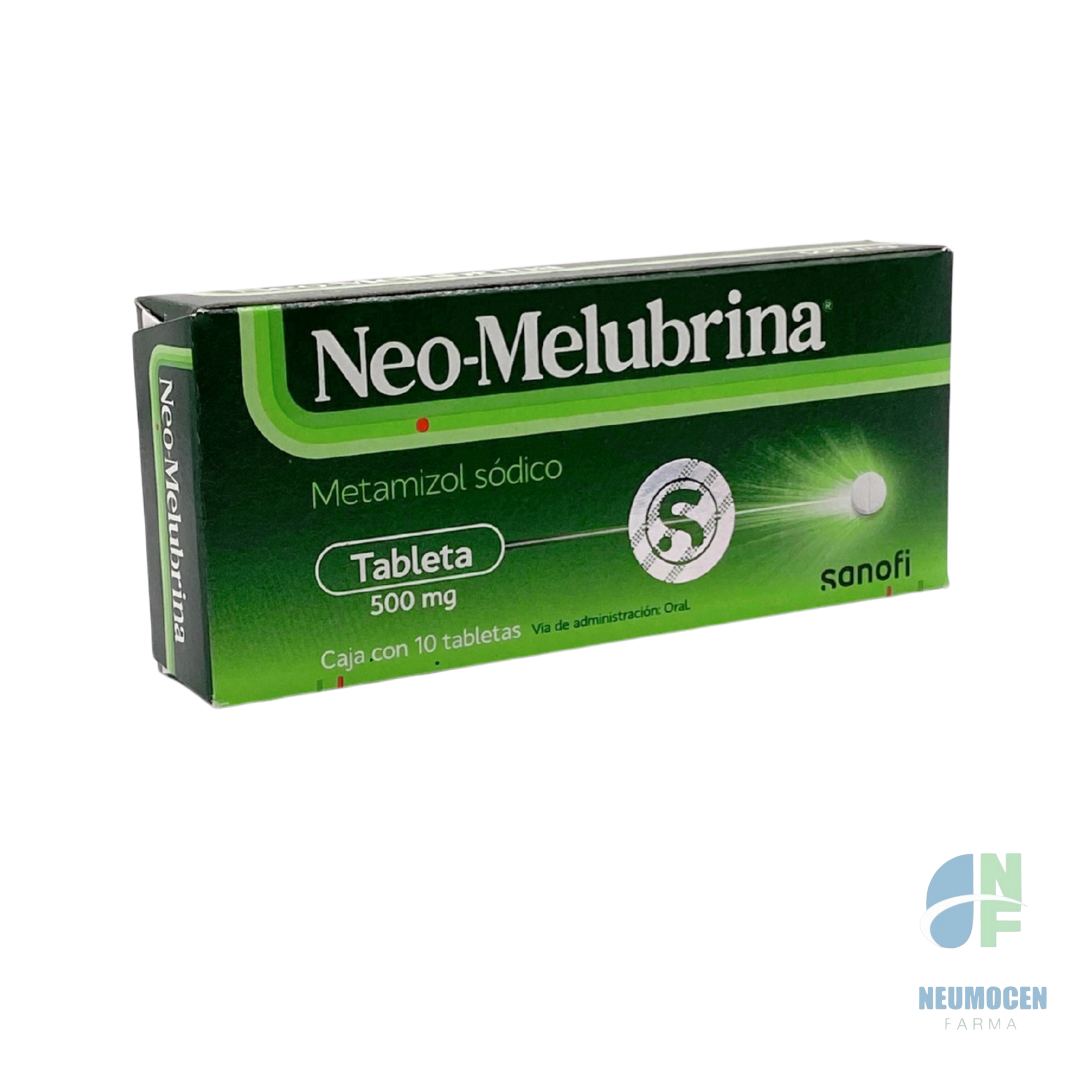 Presentación en caja con 10 tabletas