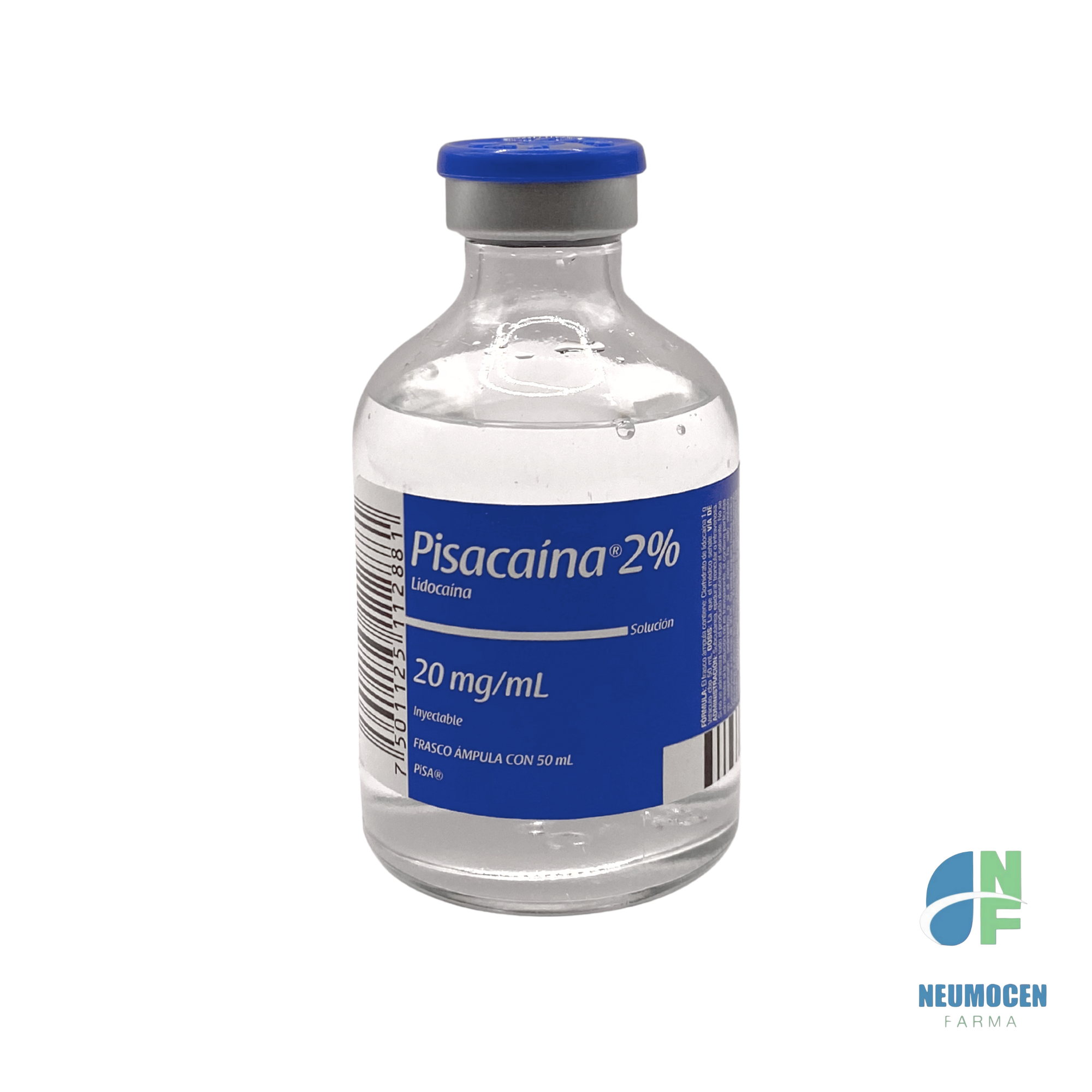 Frasco ámpula con 50 ml