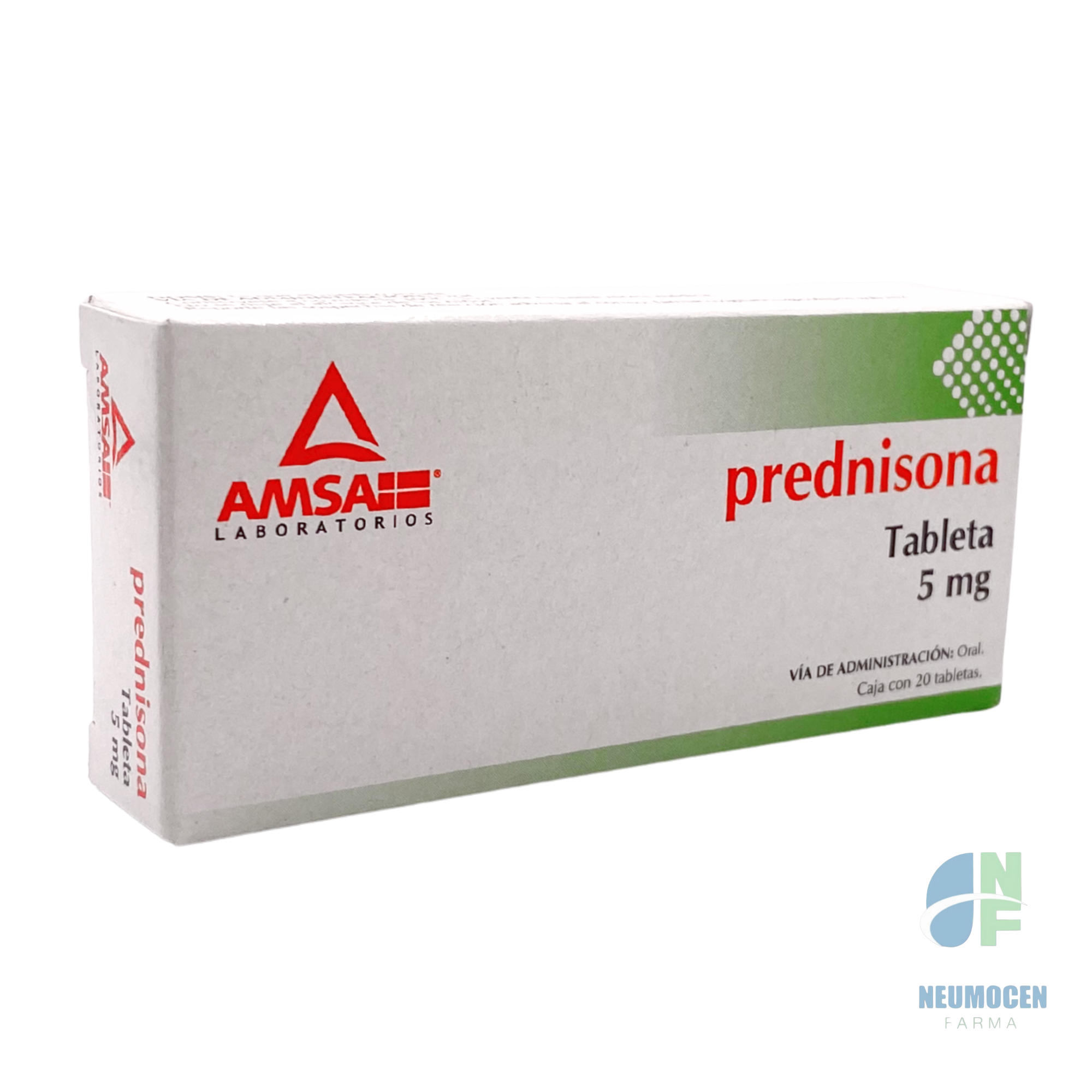 Presentación en caja con 20 tabletas