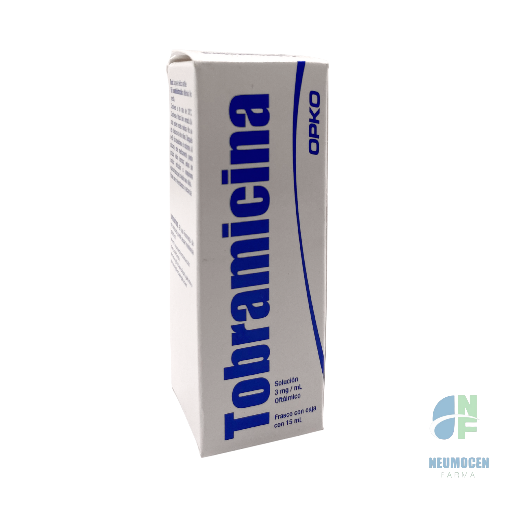 Caja con frasco con 15 ml