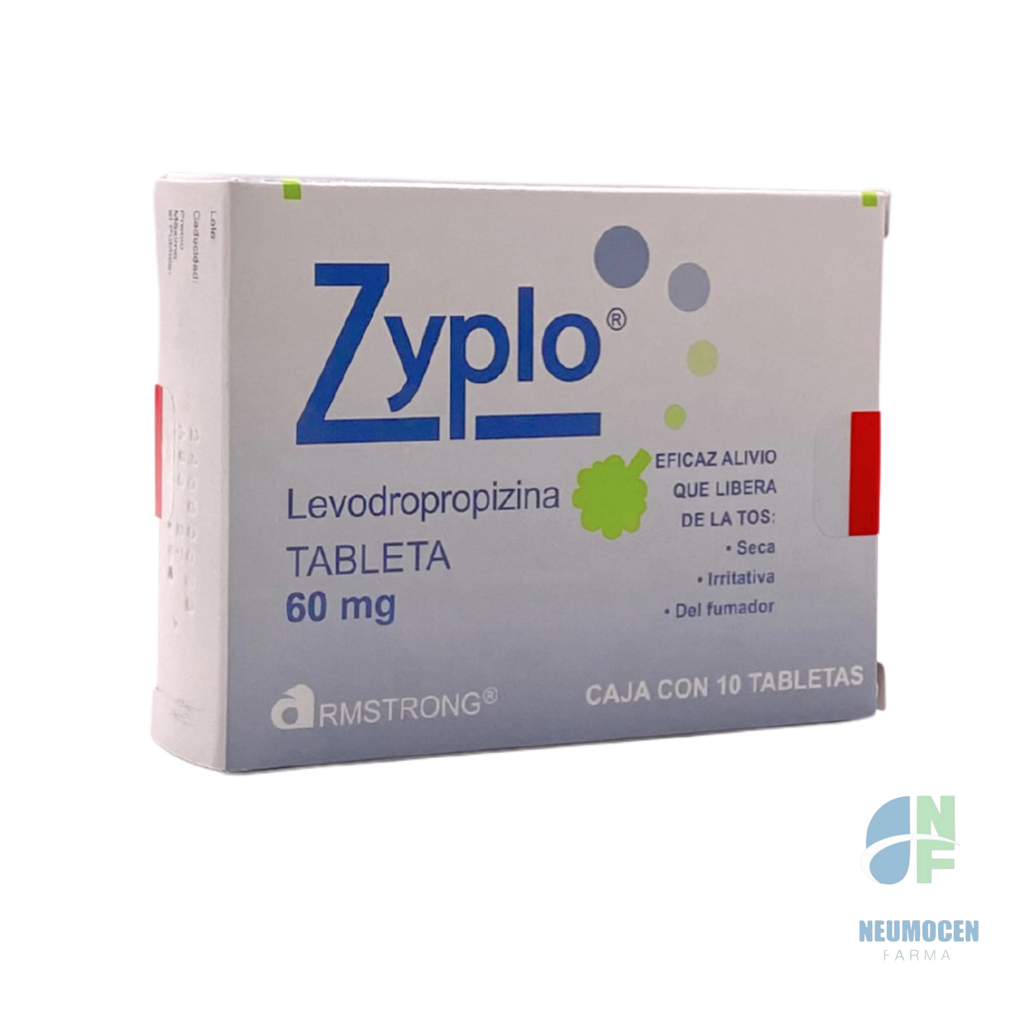 Presentación en caja con 10 tabletas