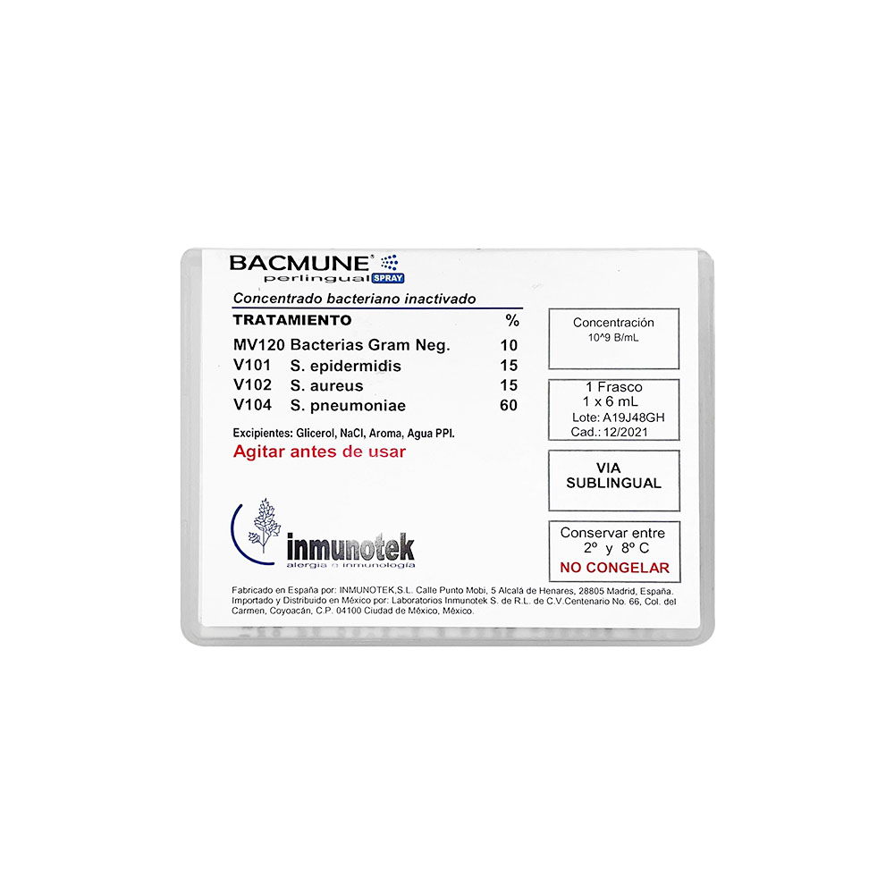 Frasco en spray con 6 ml