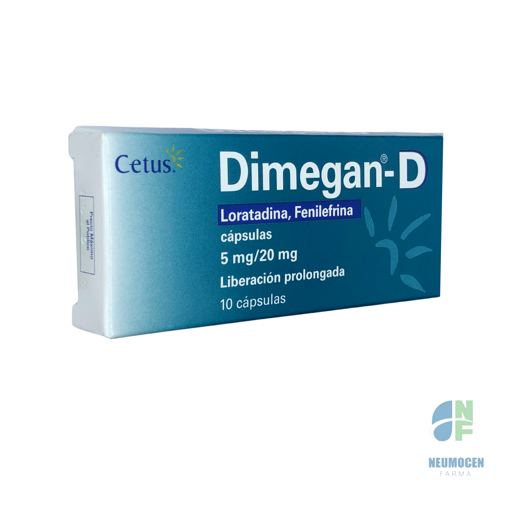 Presentación en caja con 10 cápsulas