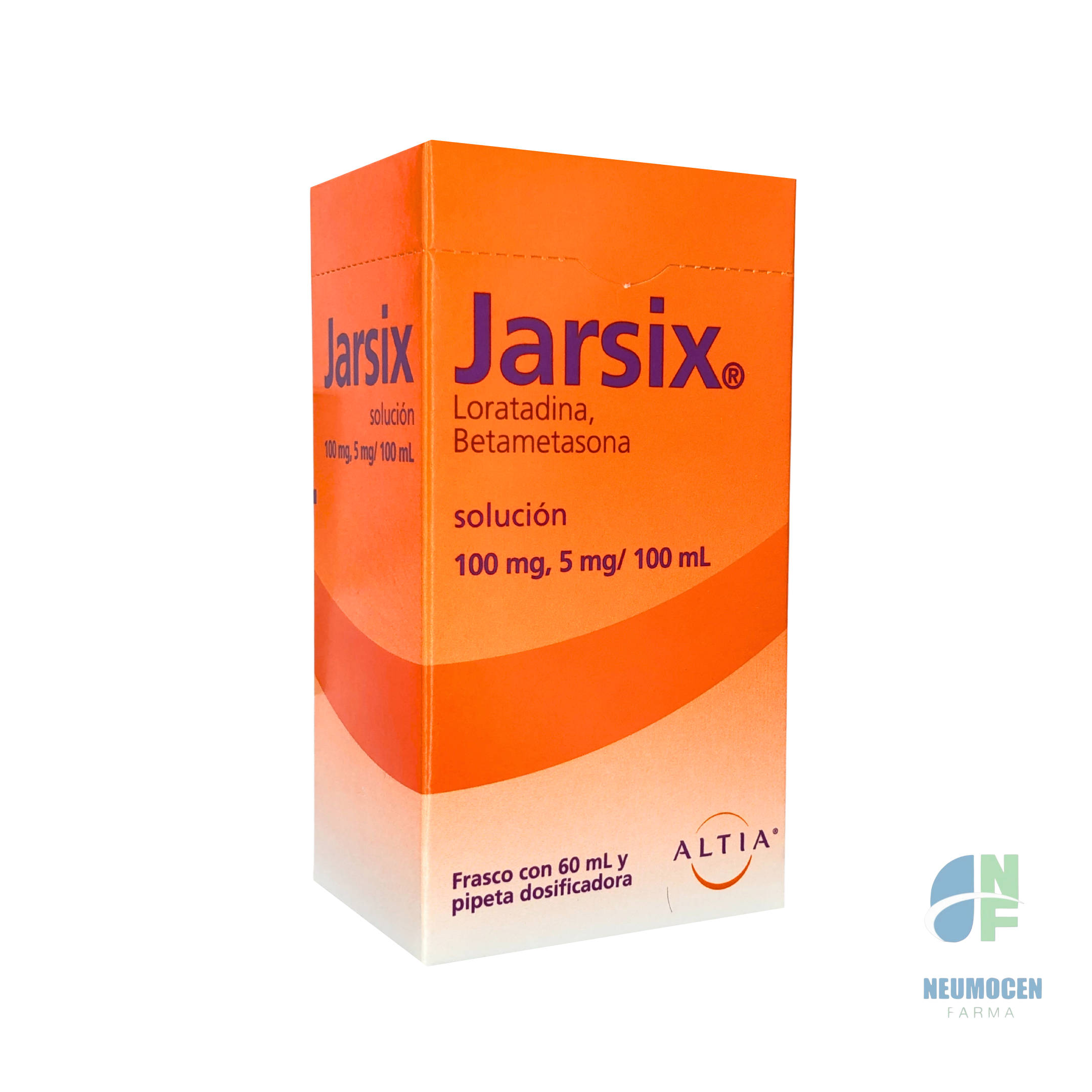 Frasco con 60 ml y pipeta dosificadora