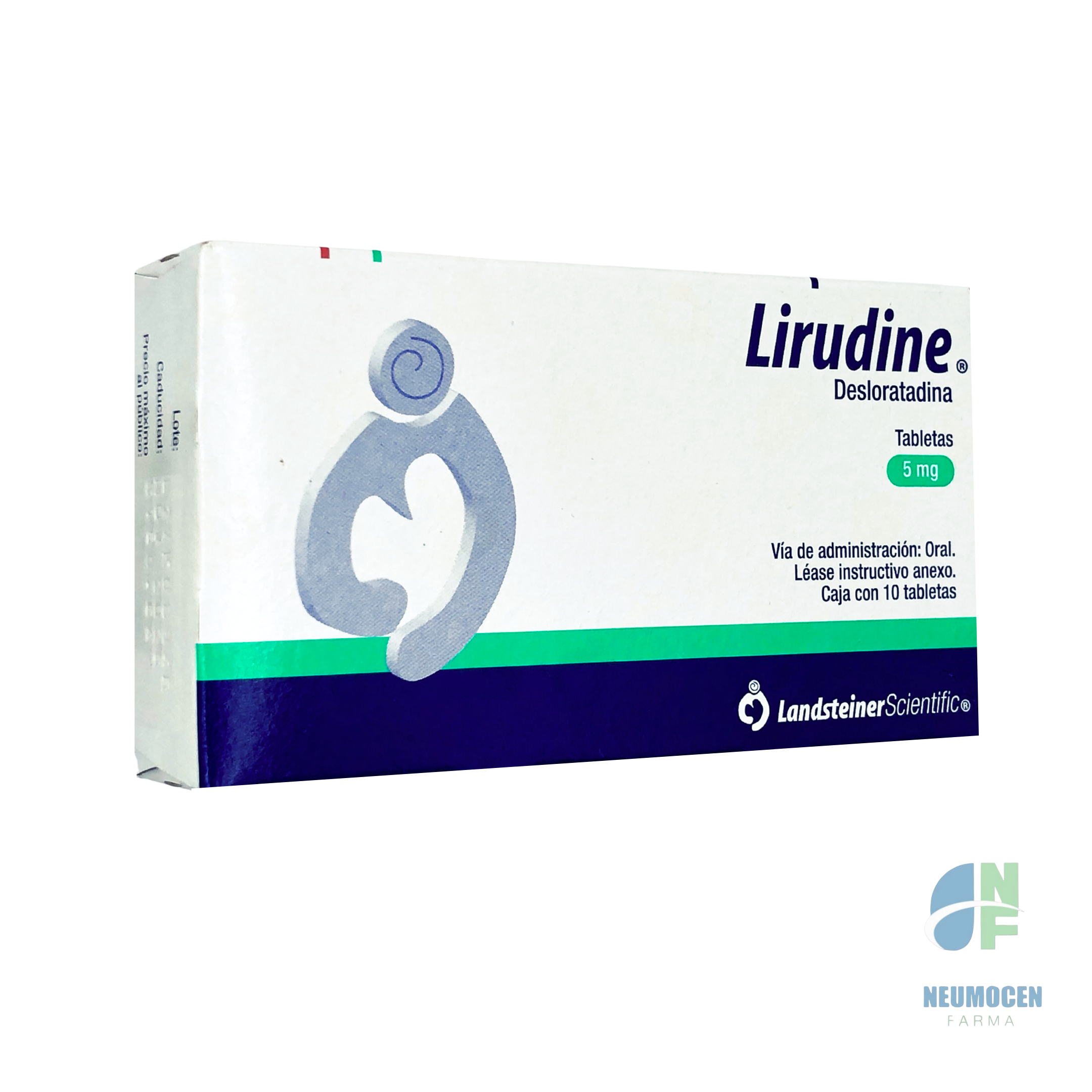 Presentación en caja con 10 tabletas