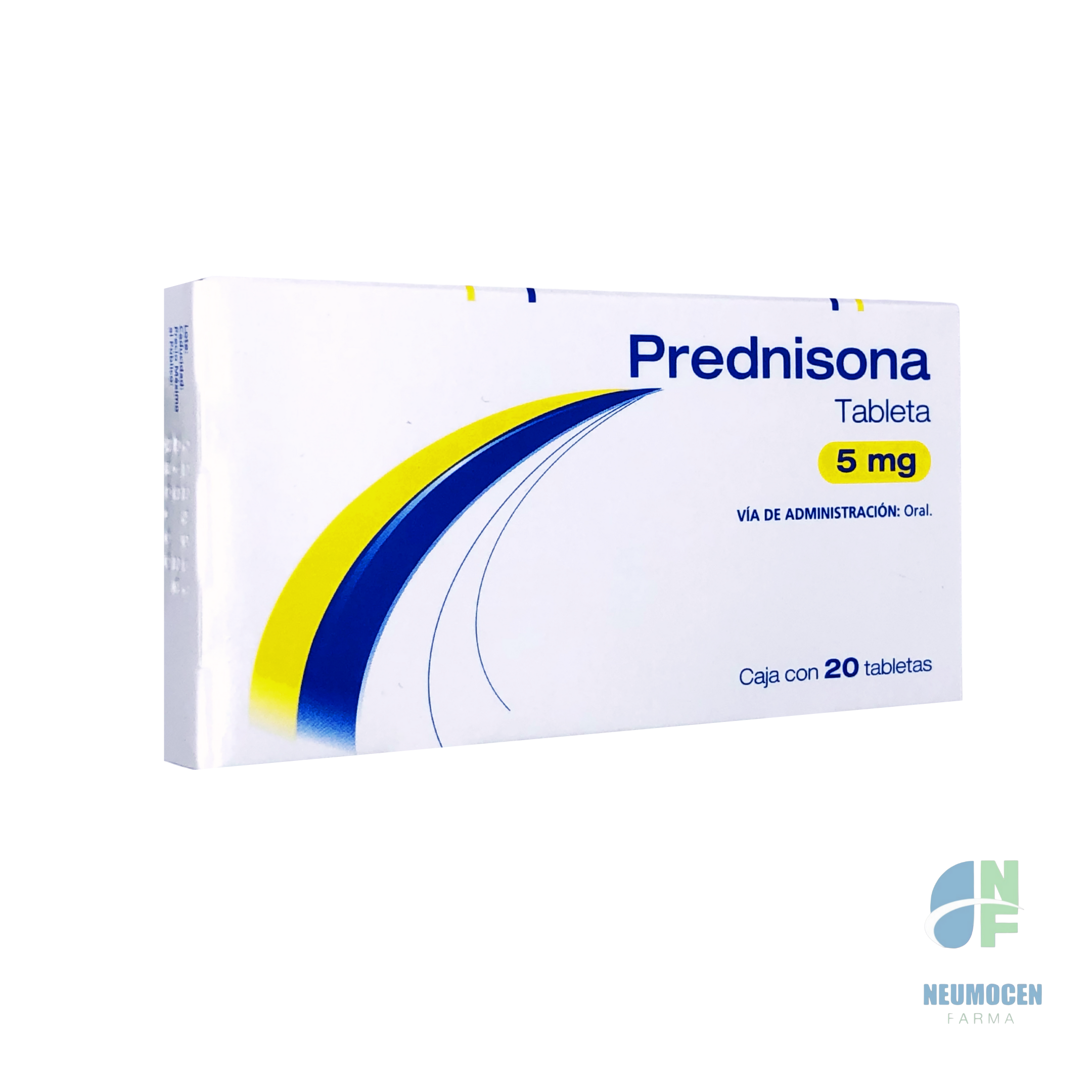 Presentación en caja con 20 tabletas