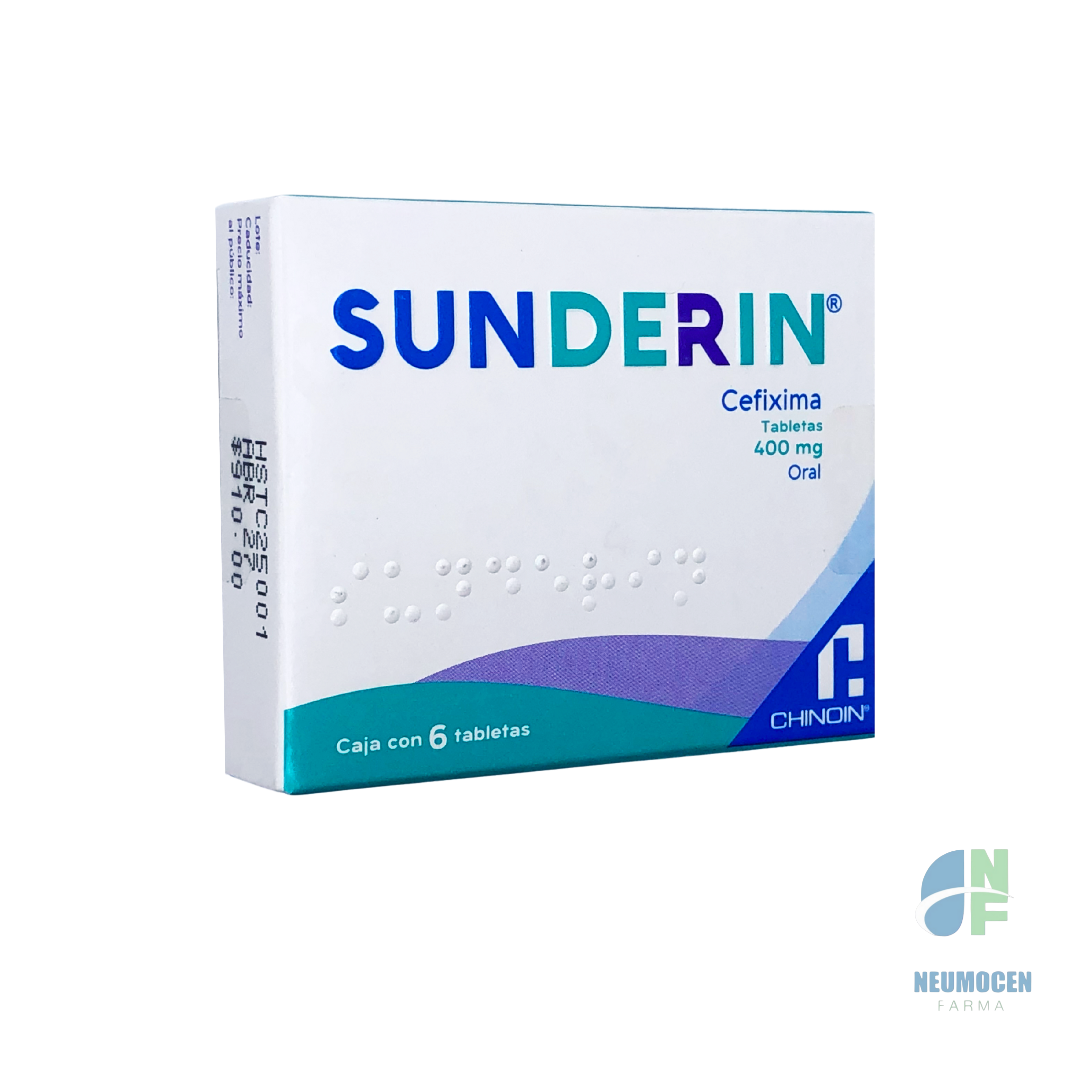 Presentación en caja con 6 tabletas