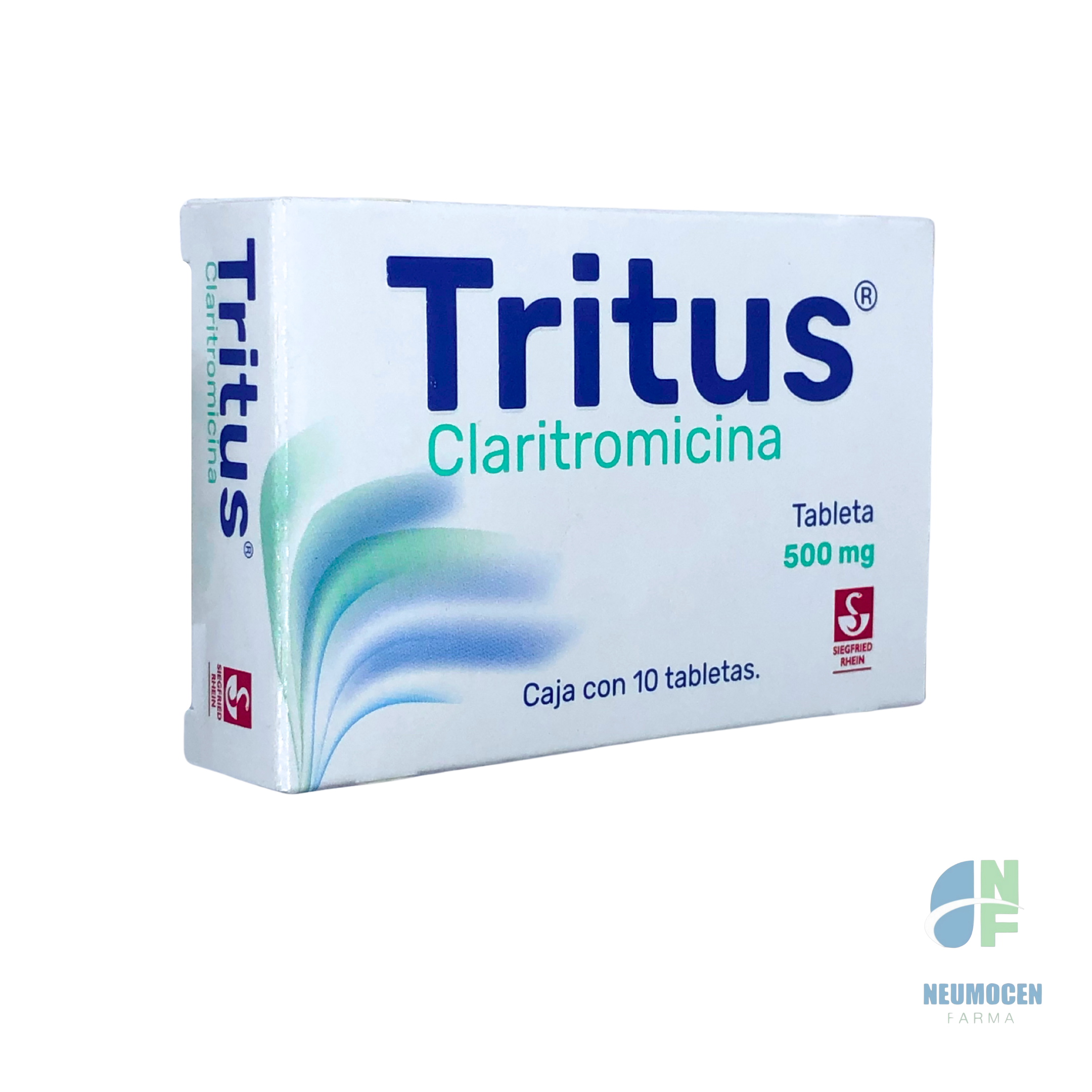 Presentación en caja con 10 tabletas