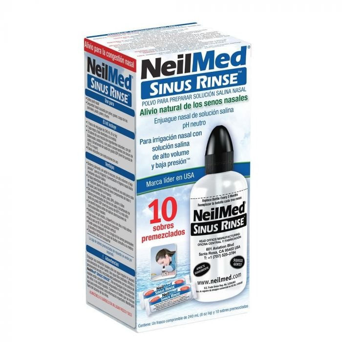 Neilmed sinus rinse 10 sobres
