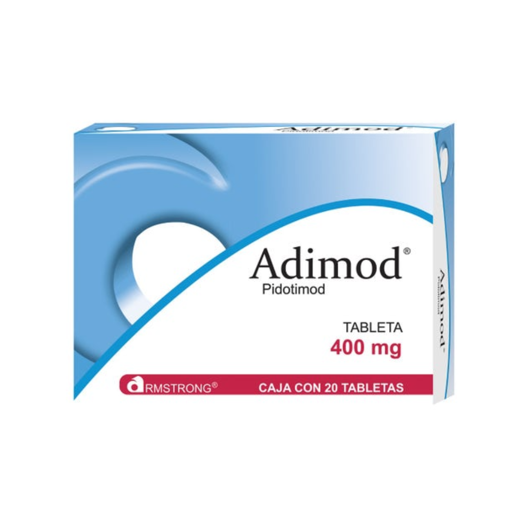 Presentación en caja con 20 tabletas