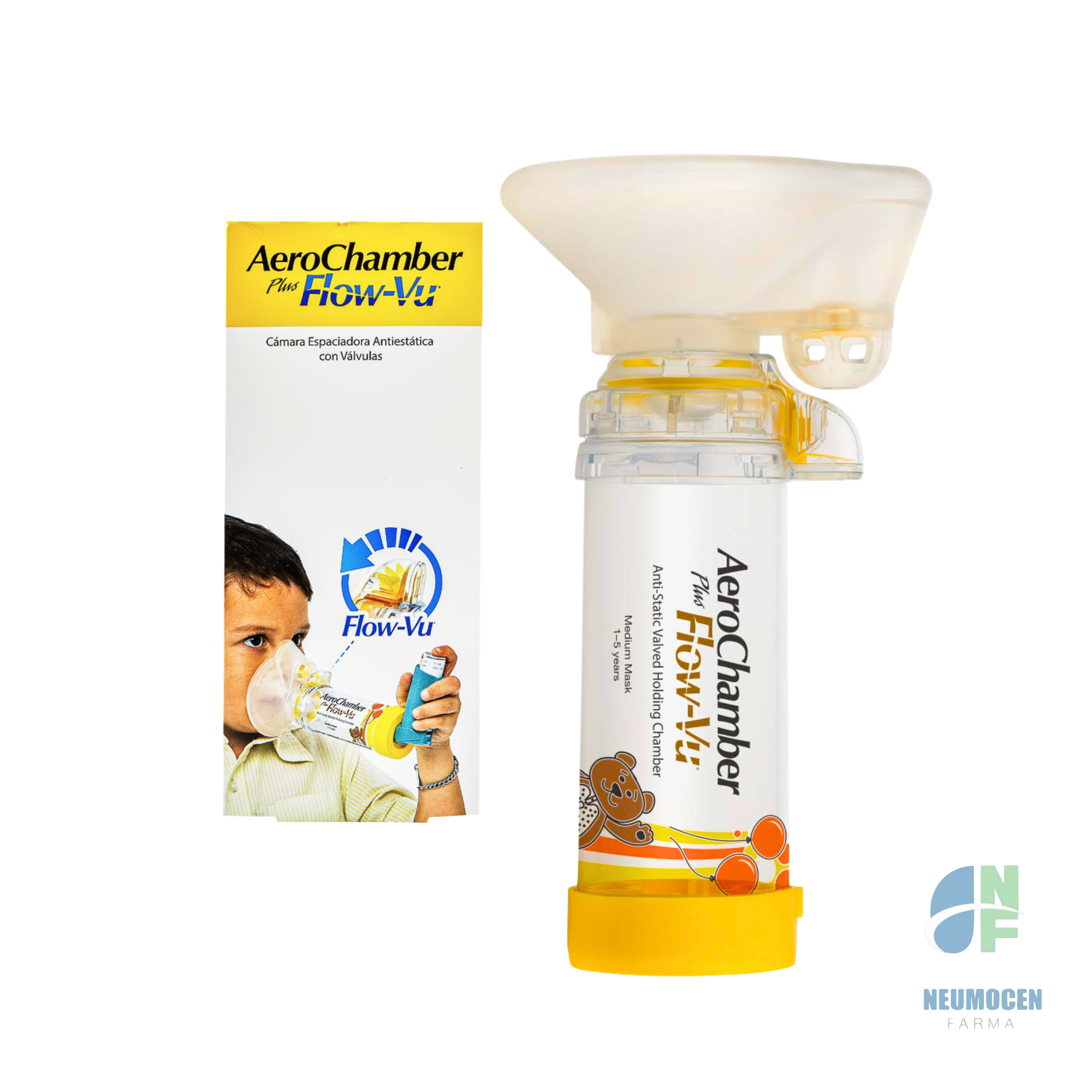 Aerochamber plus flow vu infantil