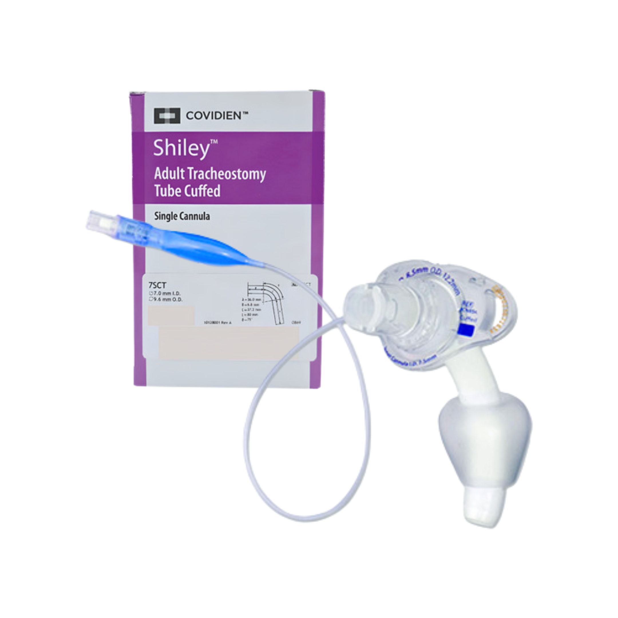 Cánula traqueal tipo shiley