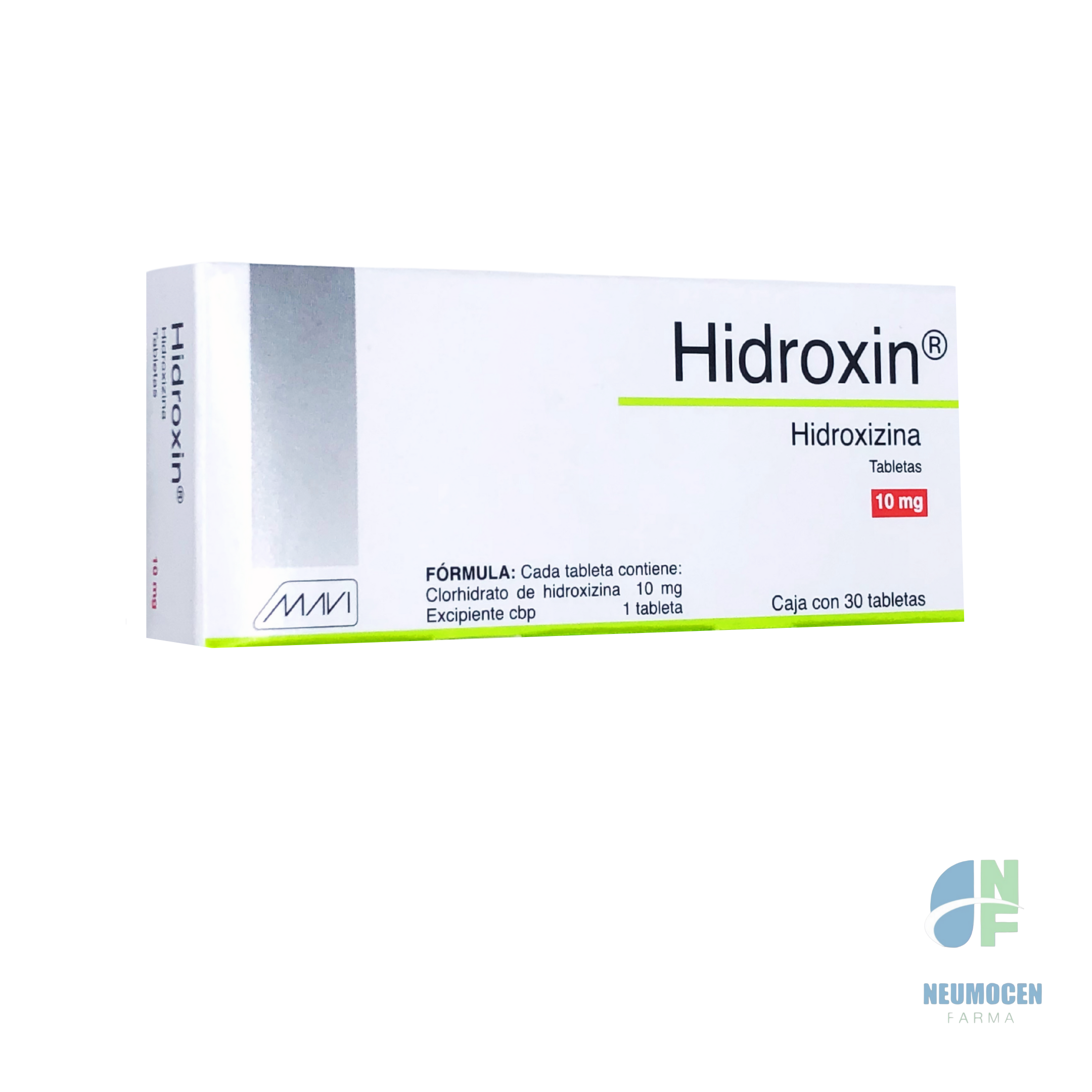 Presentación en caja con 30 tabletas