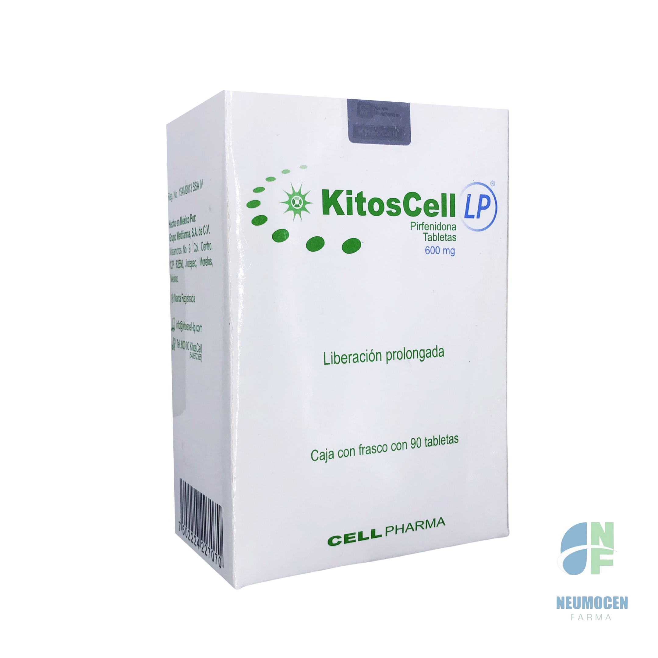 Presentación en caja con 90 tabletas