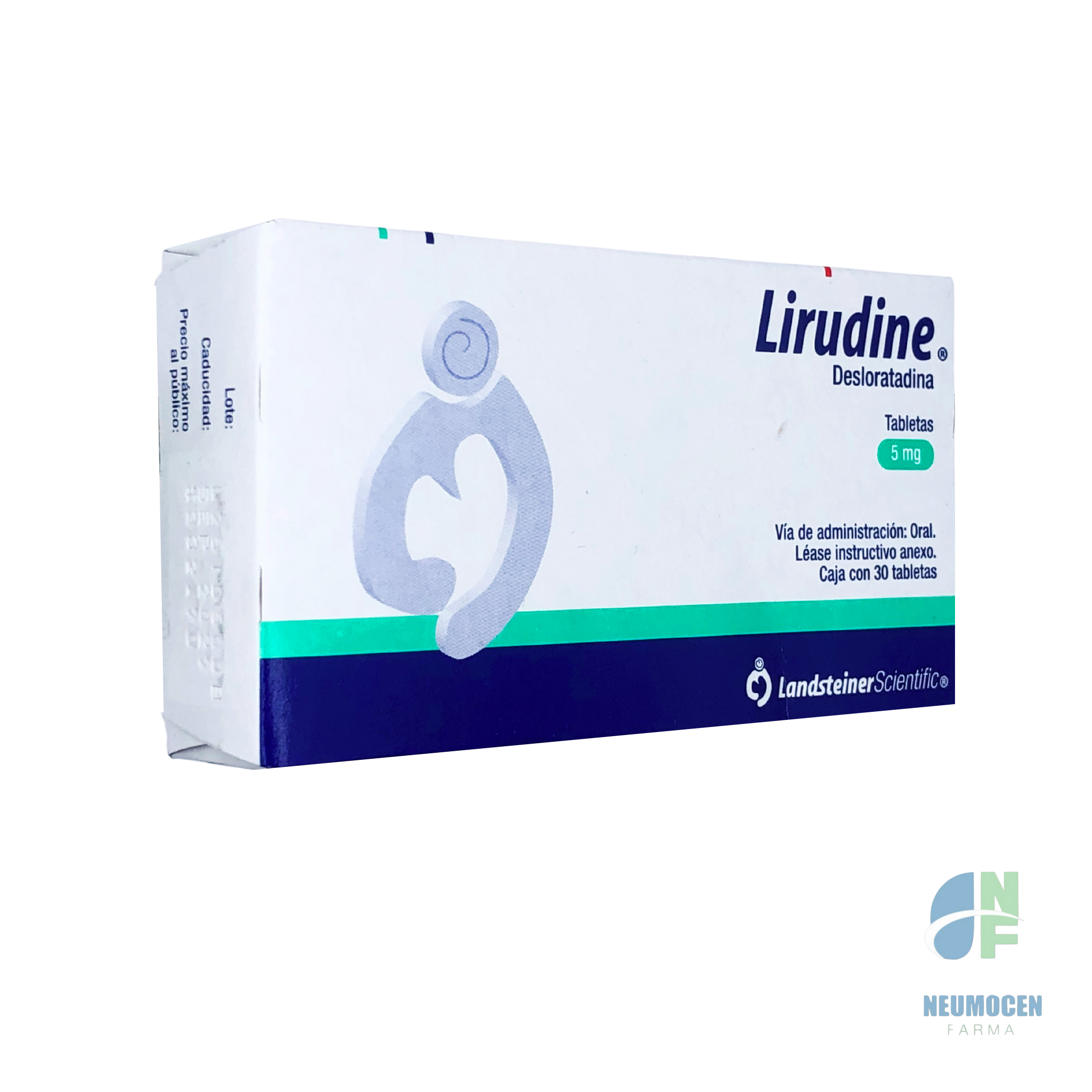 Presentación en caja con 30 tabletas