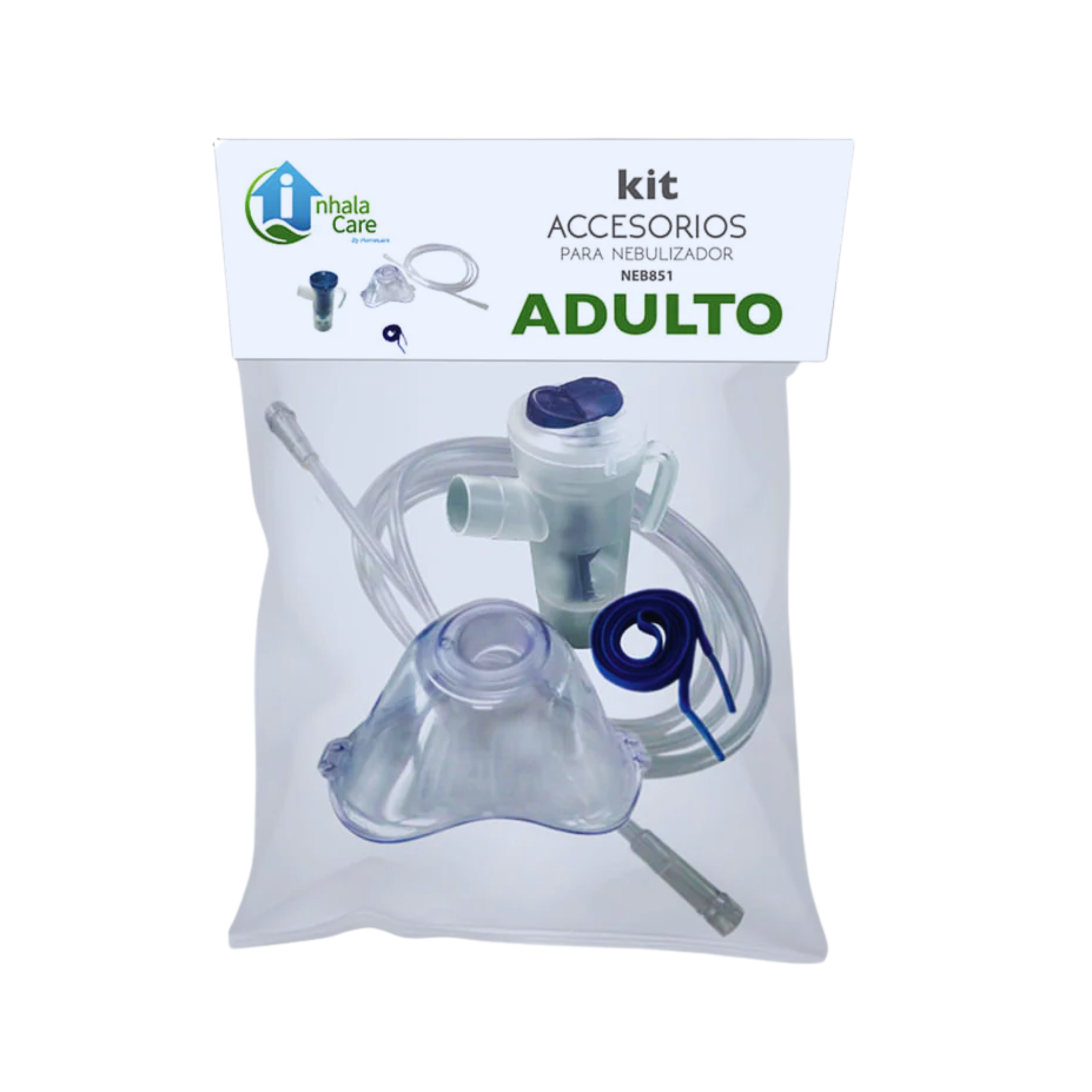 Mascarilla micronebulizadora homecare adulto