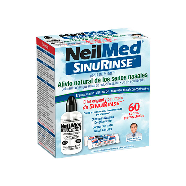 Neilmed sinus rinse 60 sobres