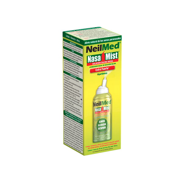 Neilmed nasamist spray solución salina extra fuerte