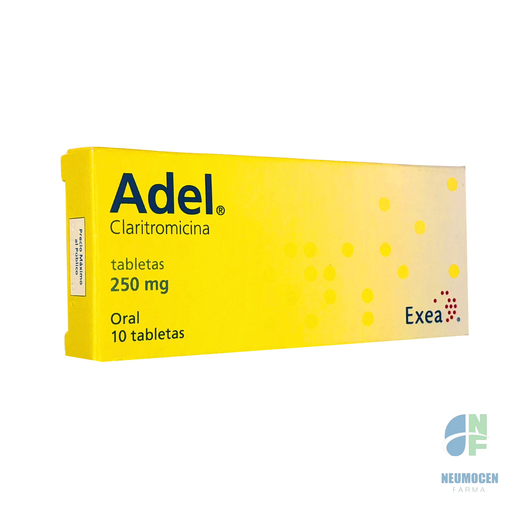 Presentación en caja con 10 tabletas