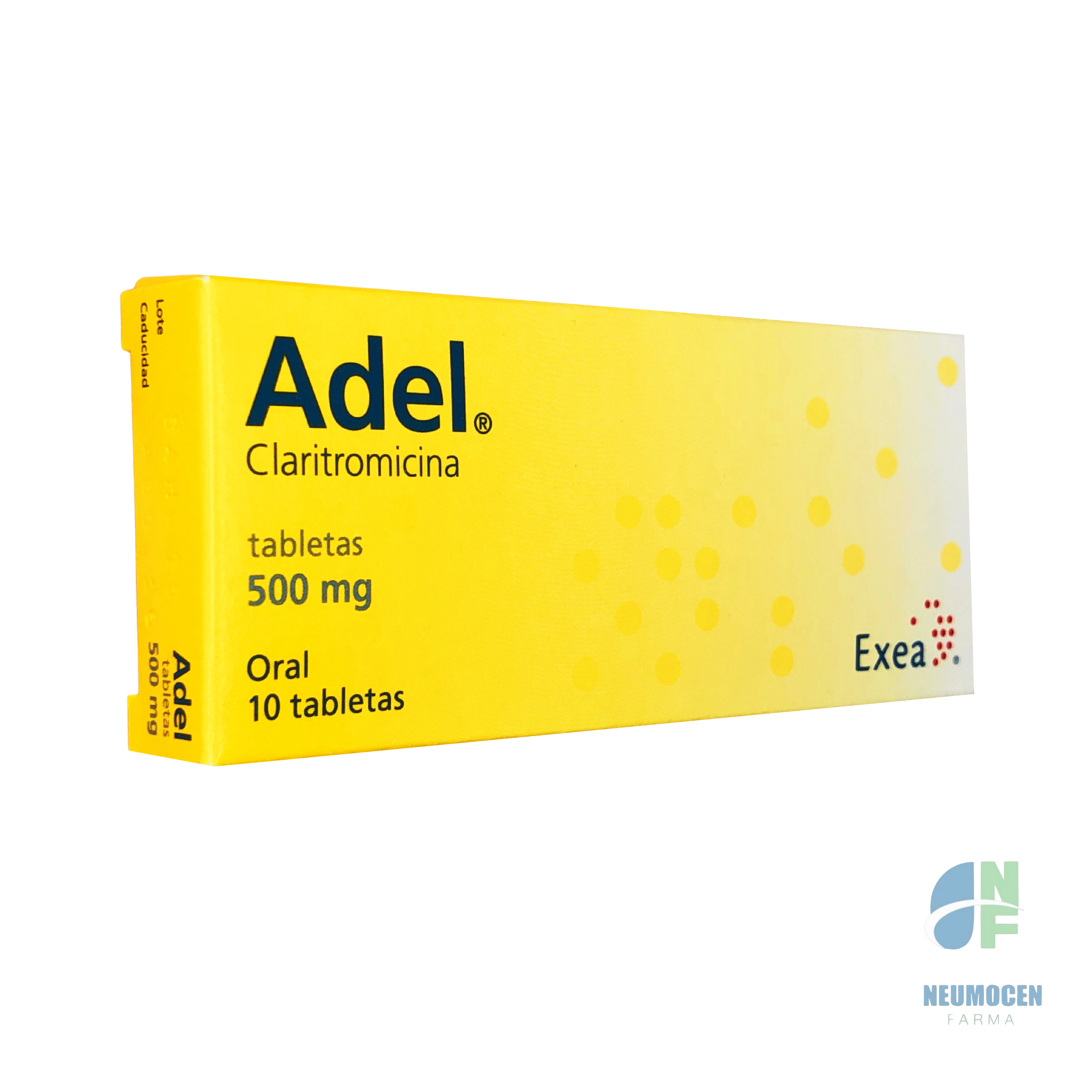 Presentación en caja con 10 tabletas