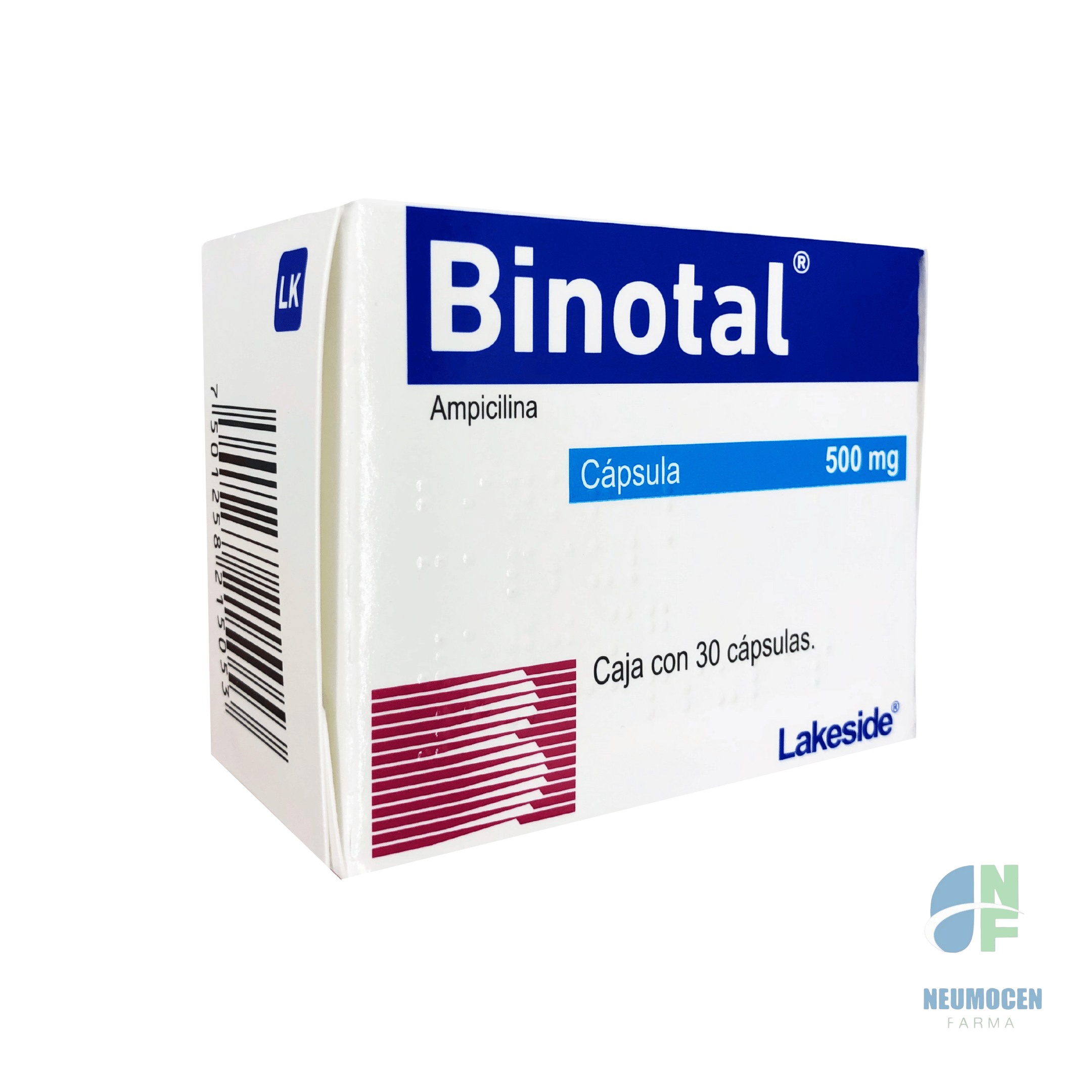 Presentación en caja con 30 cápsulas