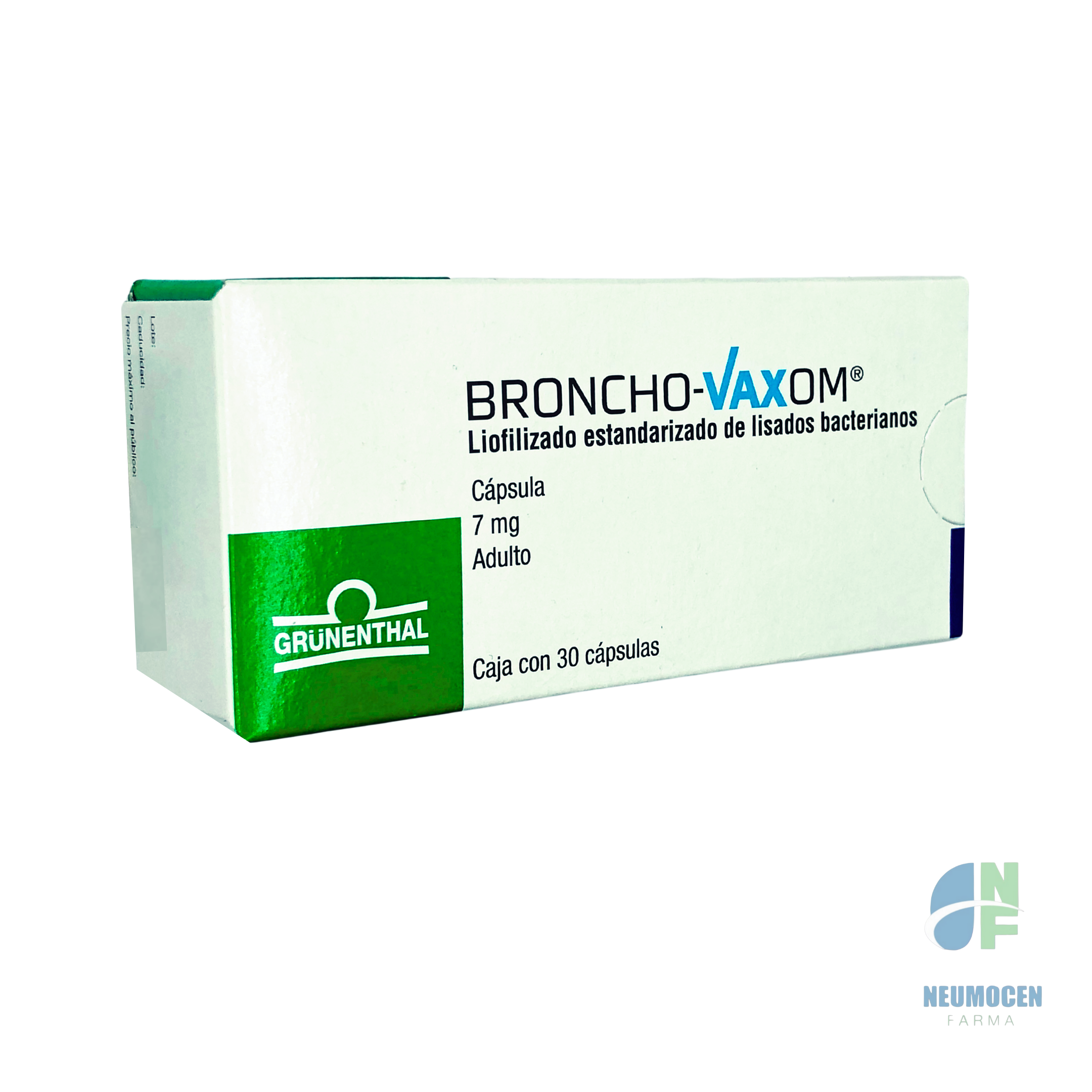 Presentación en caja con 30 cápsulas