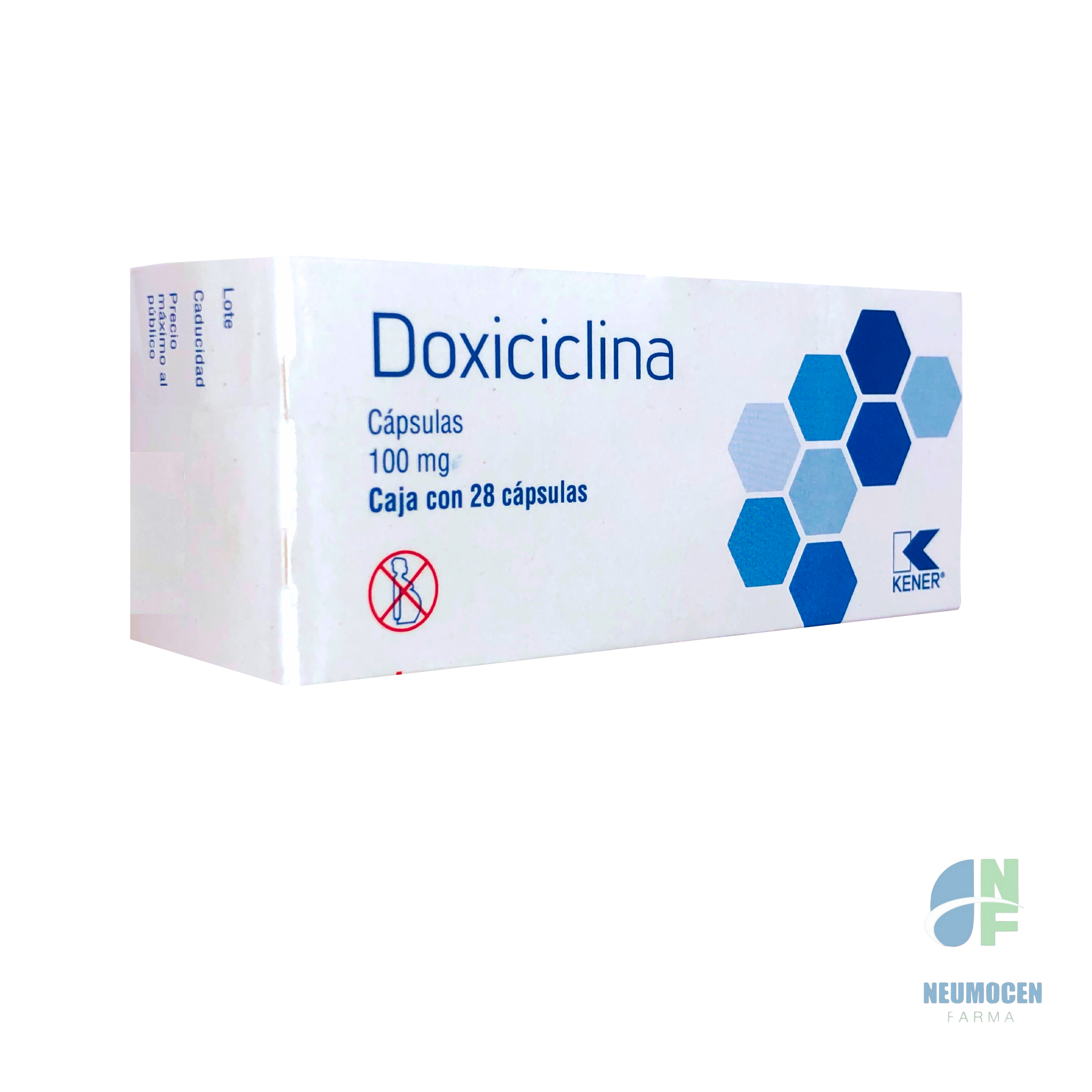 Presentación en caja con 28 cápsulas
