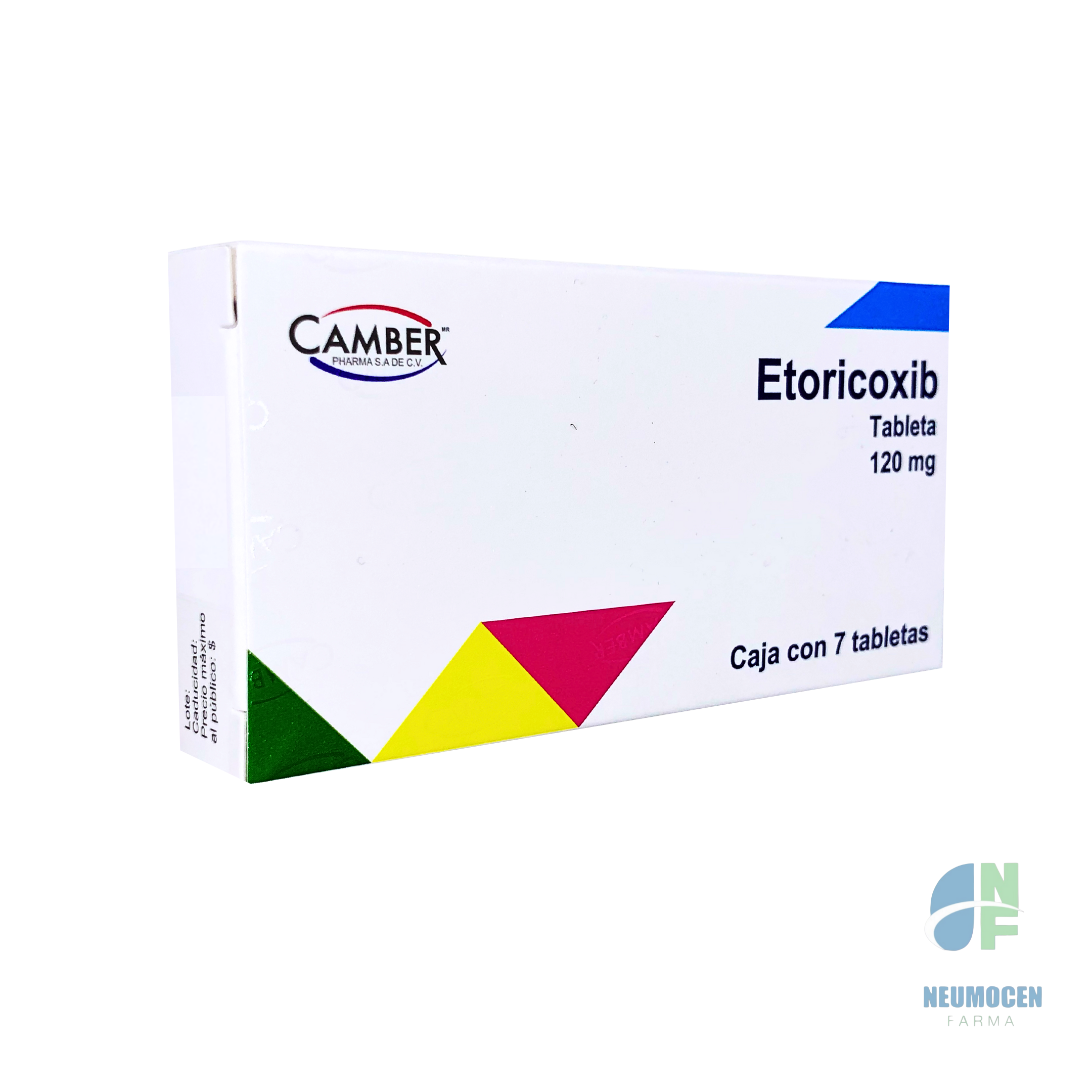 Presentación en caja con 7 tabletas