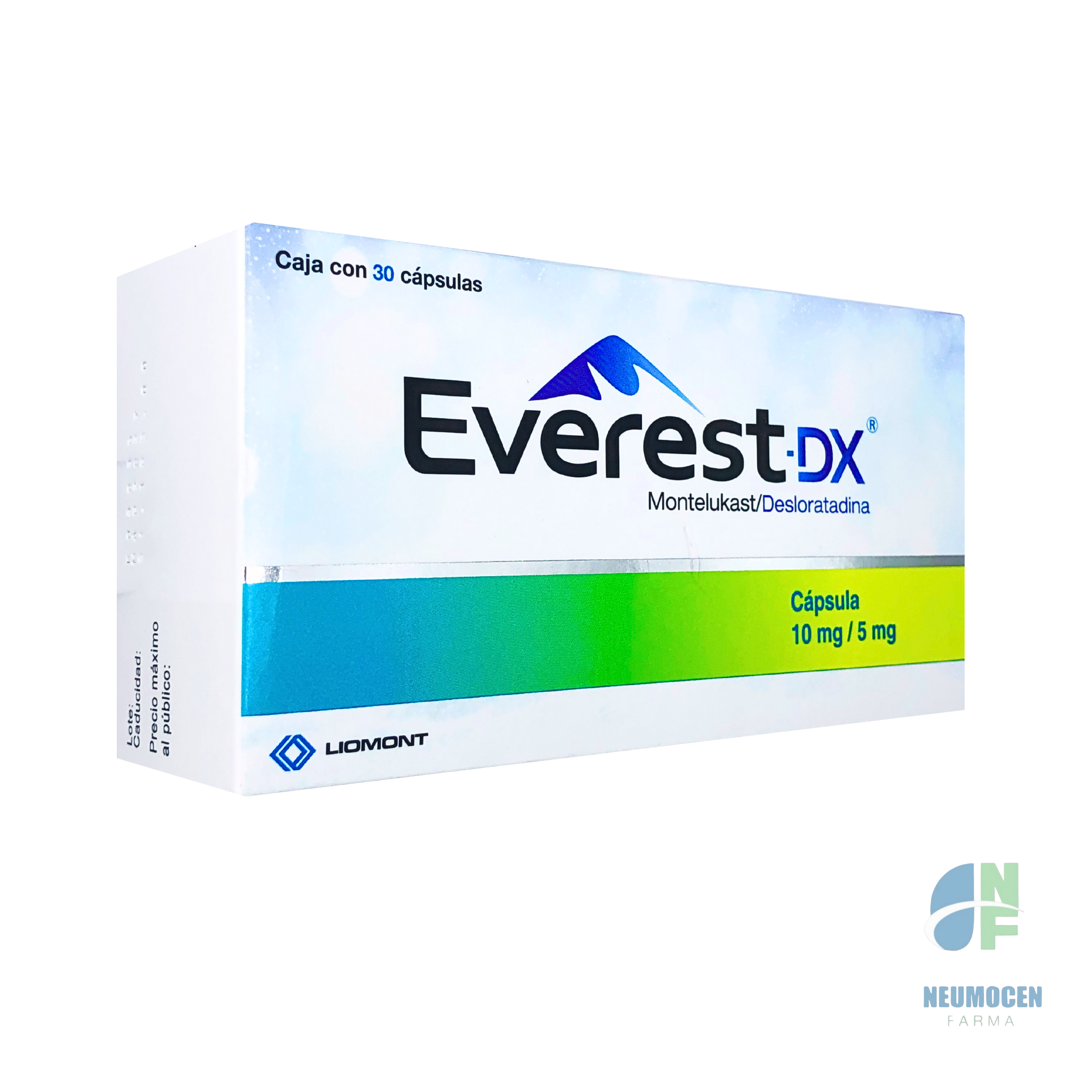 Presentación en caja con 30 cápsulas