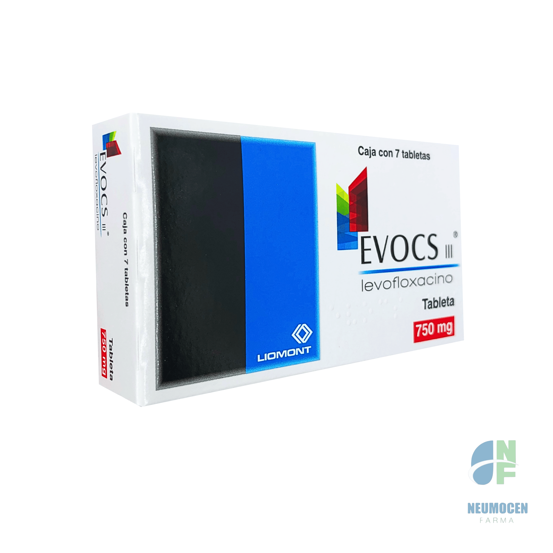 Presentación en caja con 7 tabletas