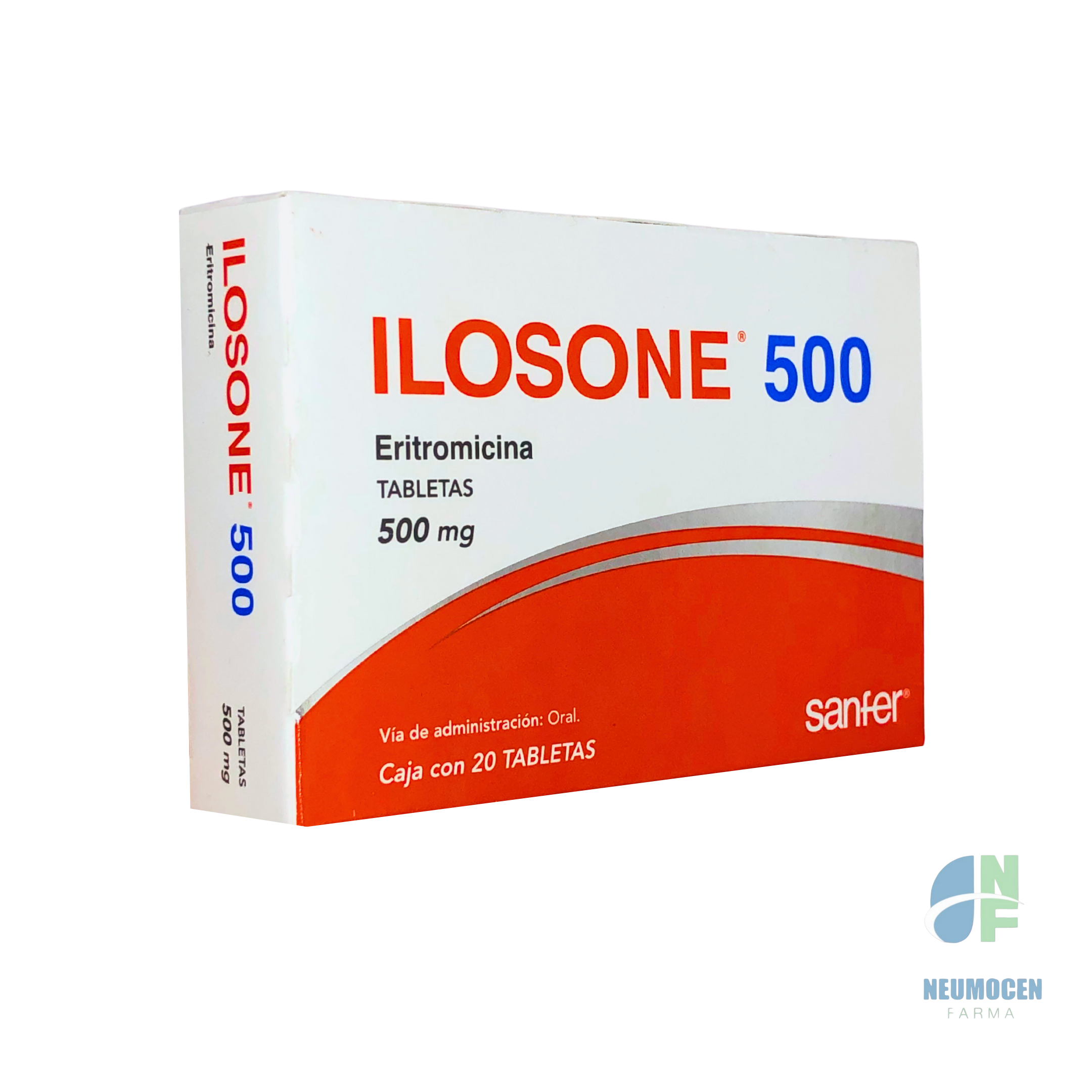 Presentación en caja con 20 tabletas