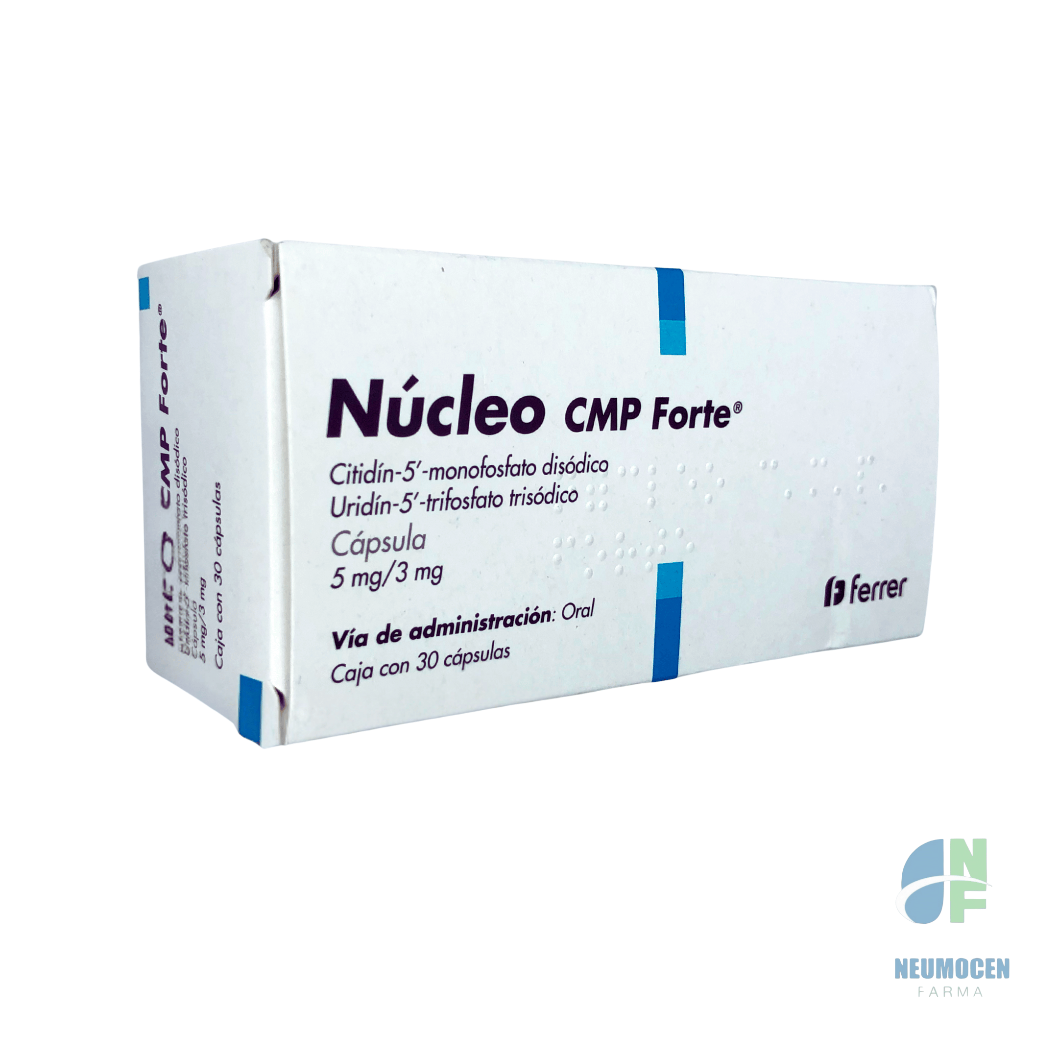 Presentación en caja con 30 cápsulas