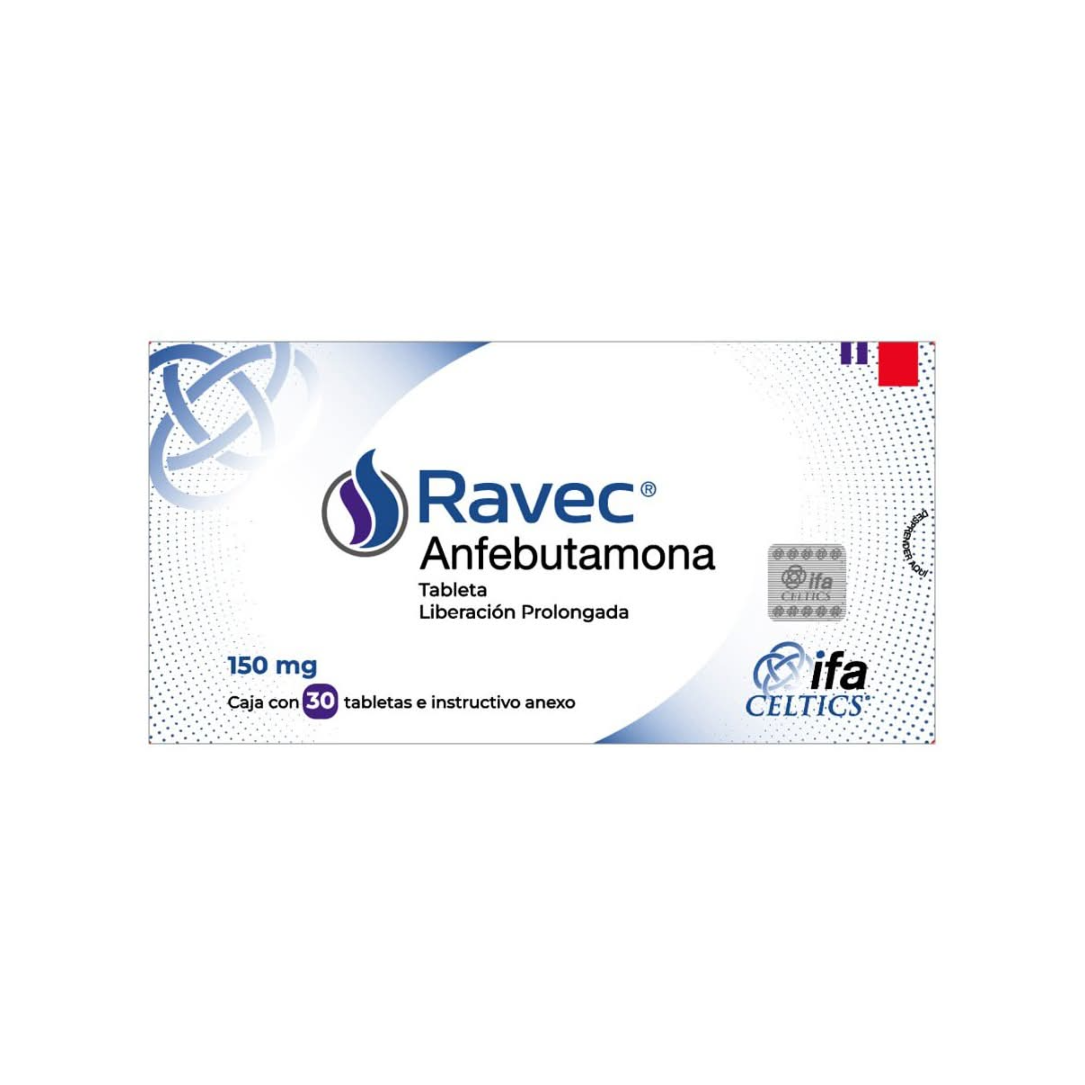 Presentación en caja con 30 tabletas