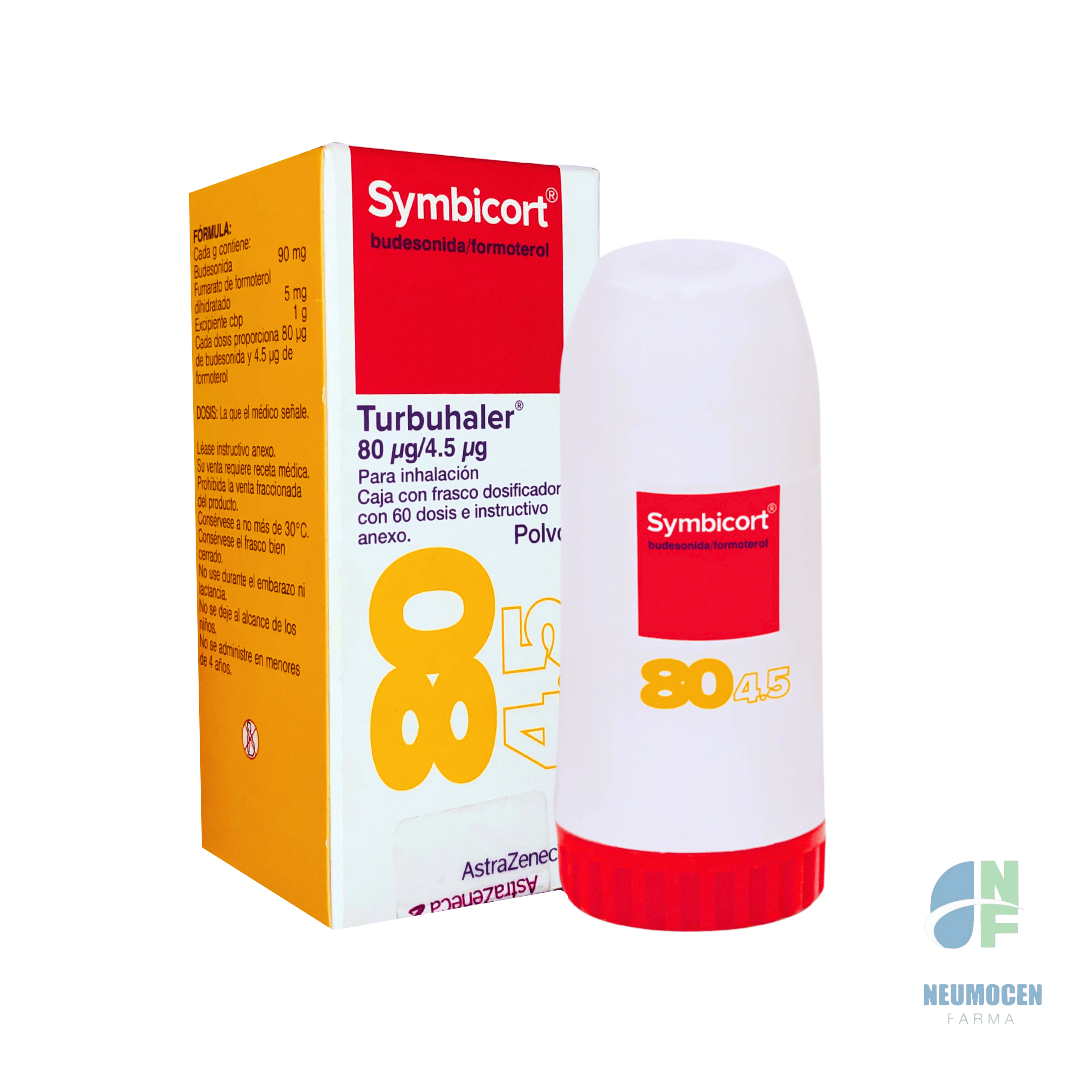 Caja con un frasco dosificador con 60 dosis e instructivo anexo