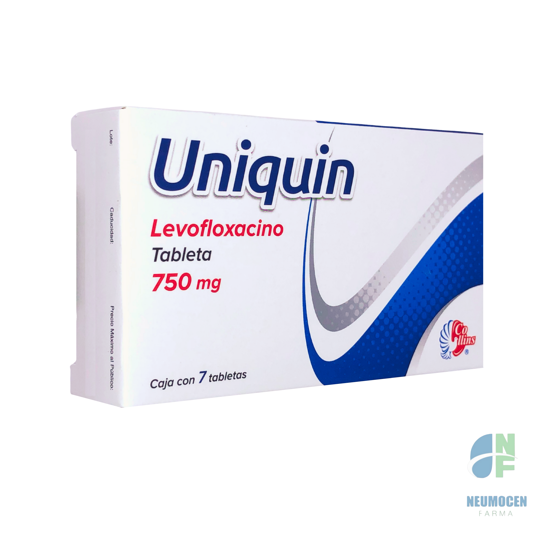 Presentación en caja con 7 tabletas