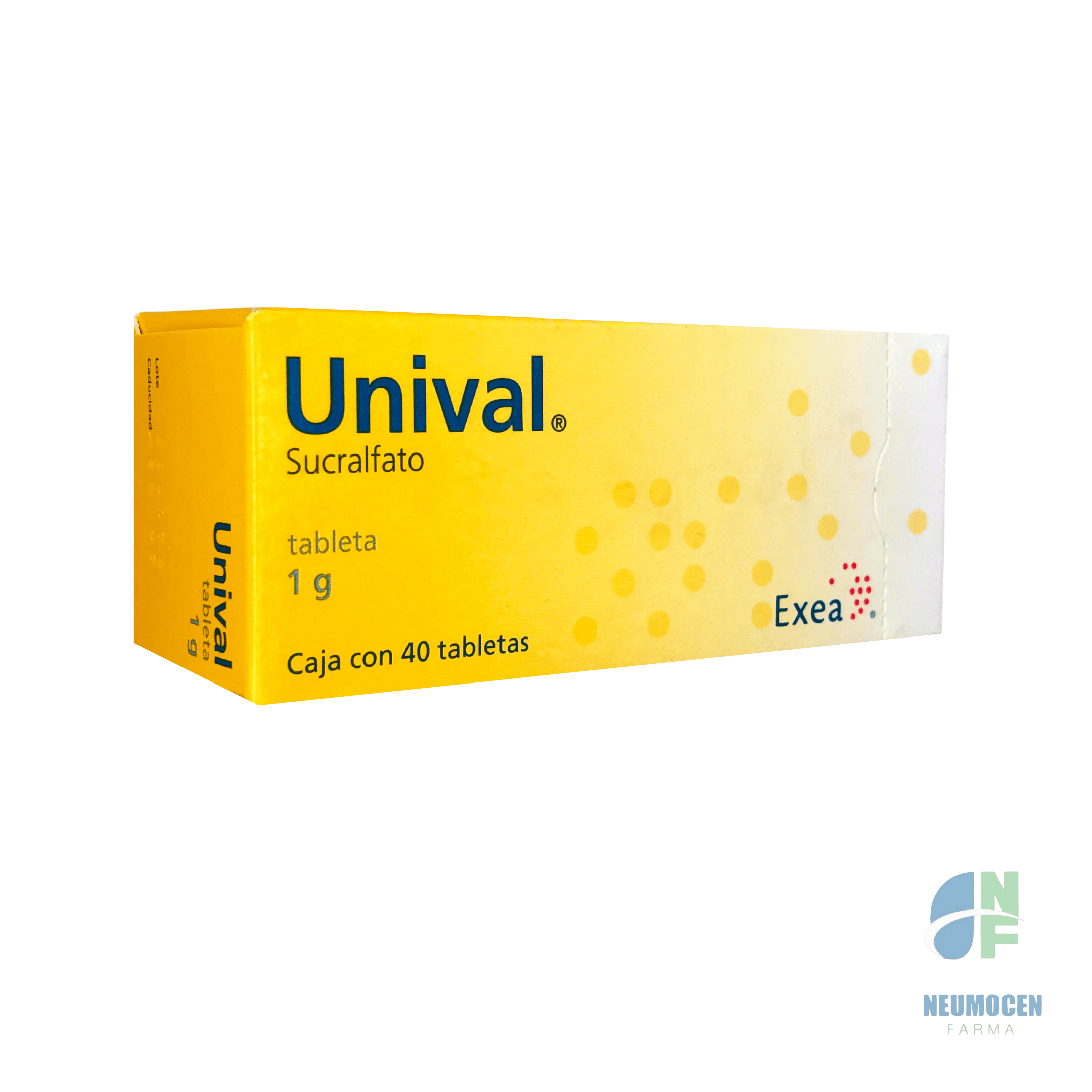 Presentación en caja con 40 tabletas