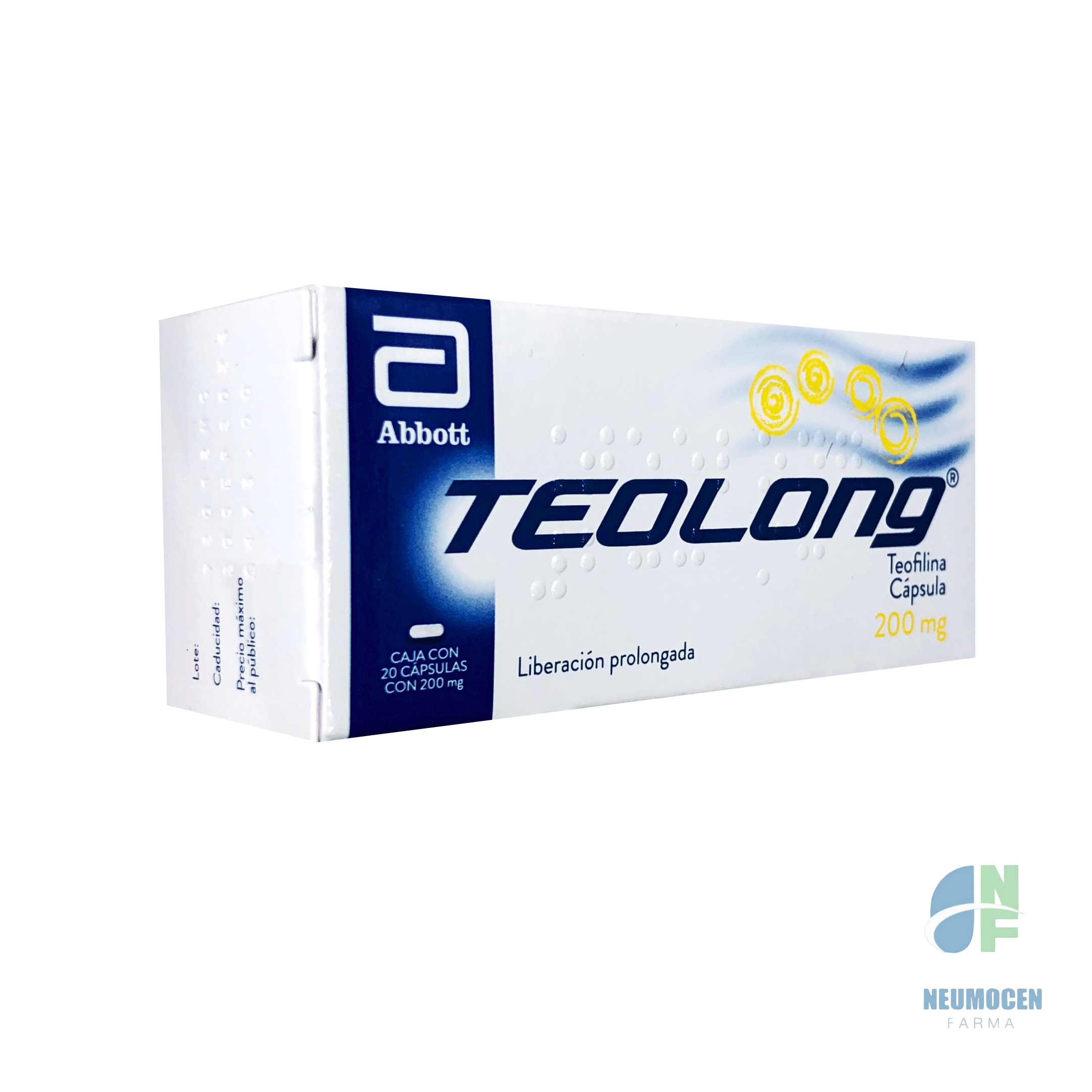 Presentación en caja con 20 cápsulas