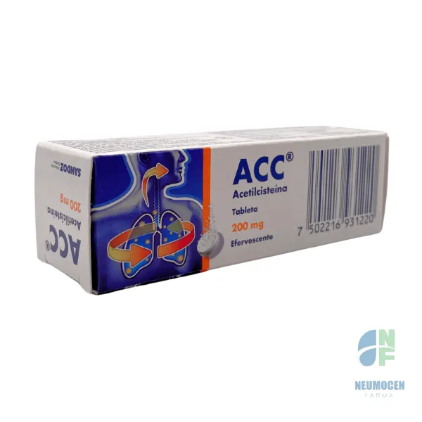 Caja con un tubo con 20 tabletas efervescentes