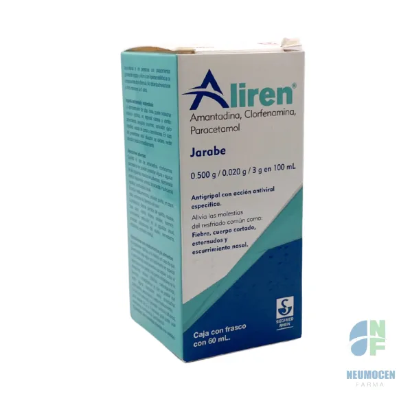 Caja con frasco con 60 ml